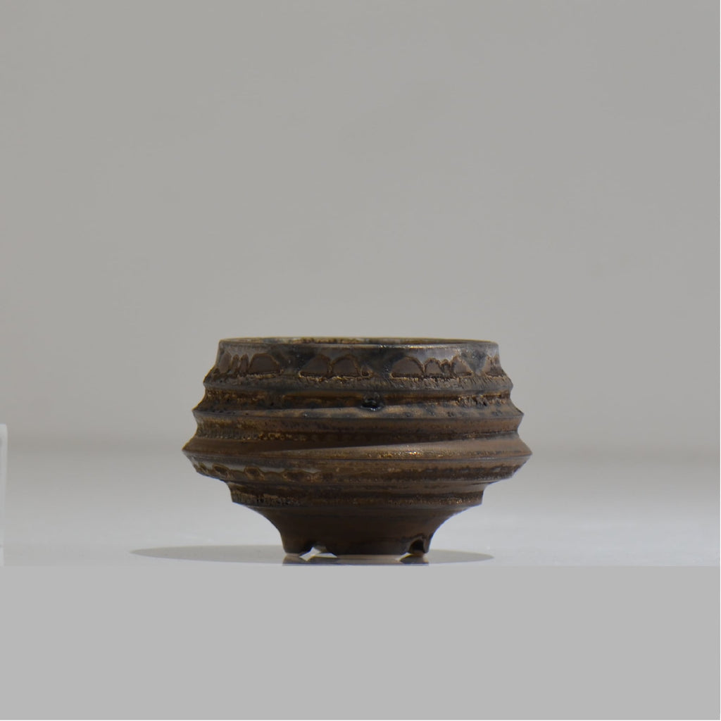 陶房Kibi / マルチエッジS07_02 / XS / 約 φ7.7cm / 植木鉢