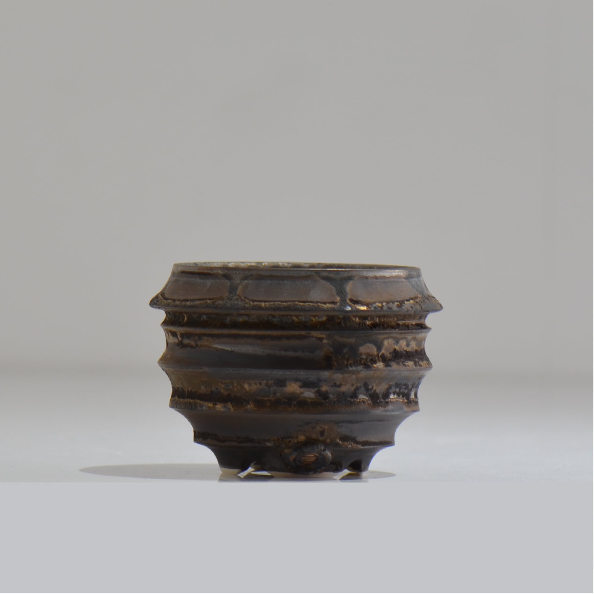 陶房Kibi / マルチエッジS04_04 / XS / 約 φ7.7cm / 植木鉢