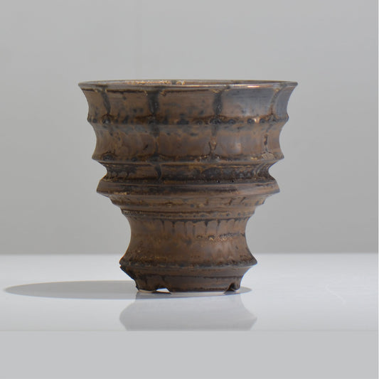 陶房Kibi / マルチエッジLO02_03 / L / 約 φ14cm / 植木鉢