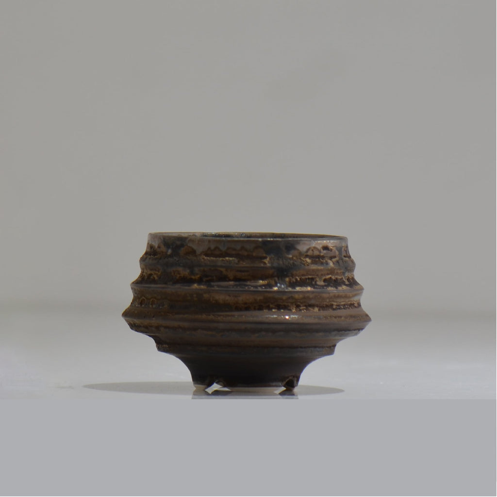 陶房Kibi / マルチエッジS07_01 / XS / 約 φ7.6cm / 植木鉢