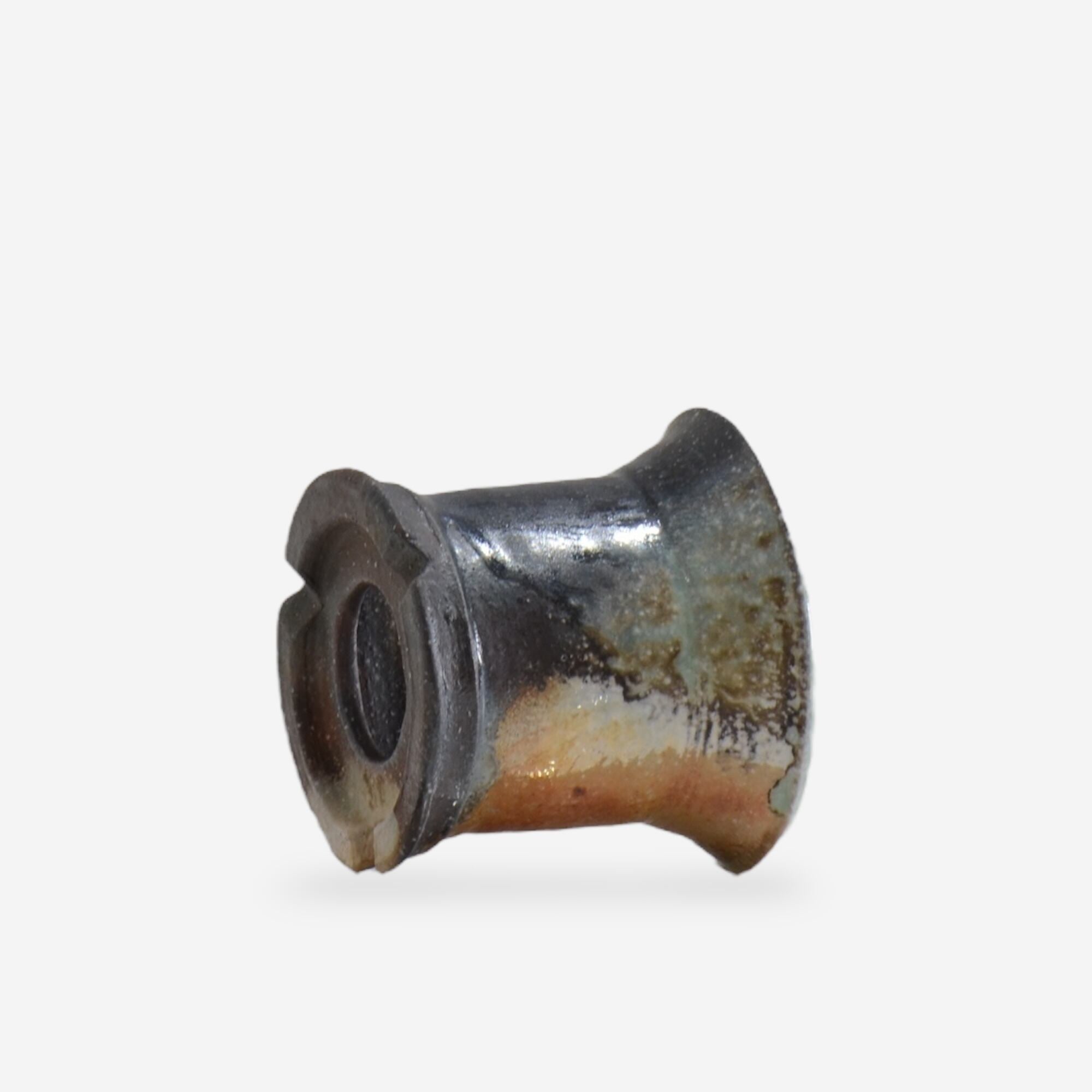 須釜 優子 / 伊賀ヘラ目鉢 / Su01/ 約φ9.0cm / 植木鉢