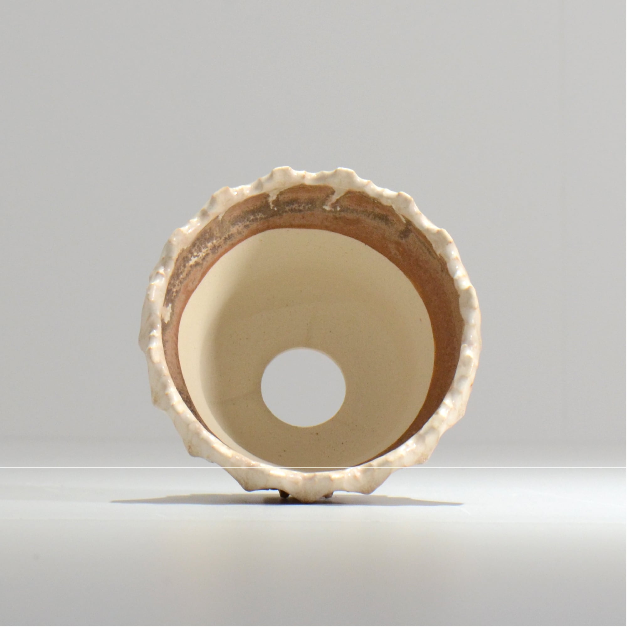 中野 明彦 / KIRIKO‗n11 / 約 φ10cm / S / アンバー / 植木鉢