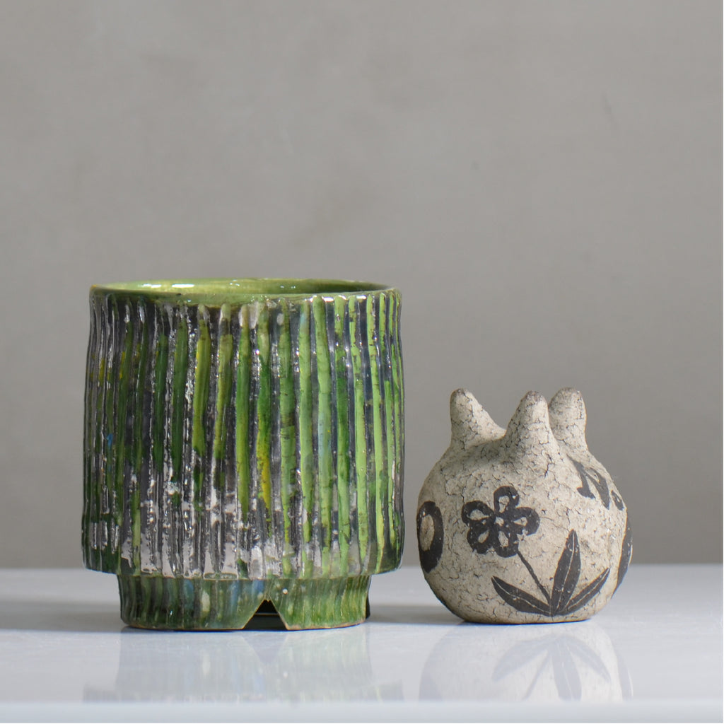 東絵理 / ae_02_s /  SHINRYOKU / 約φ約11cm / 植木鉢