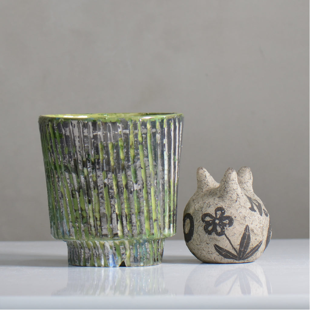 東絵理 /  ae_04_m /  SHINRYOKU / 約φ約12.5cm / 植木鉢