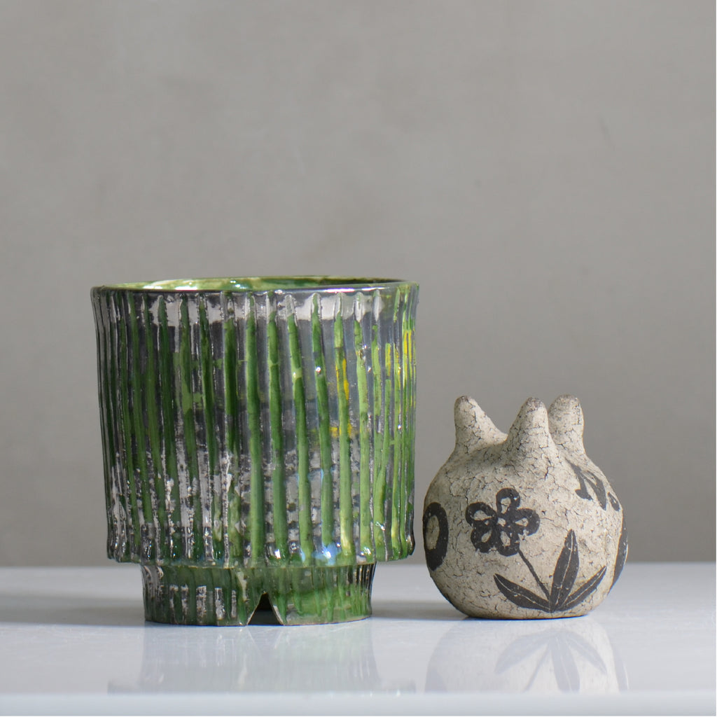東絵理 /  ae_05_m/  SHINRYOKU / 約φ約12.5cm / 植木鉢