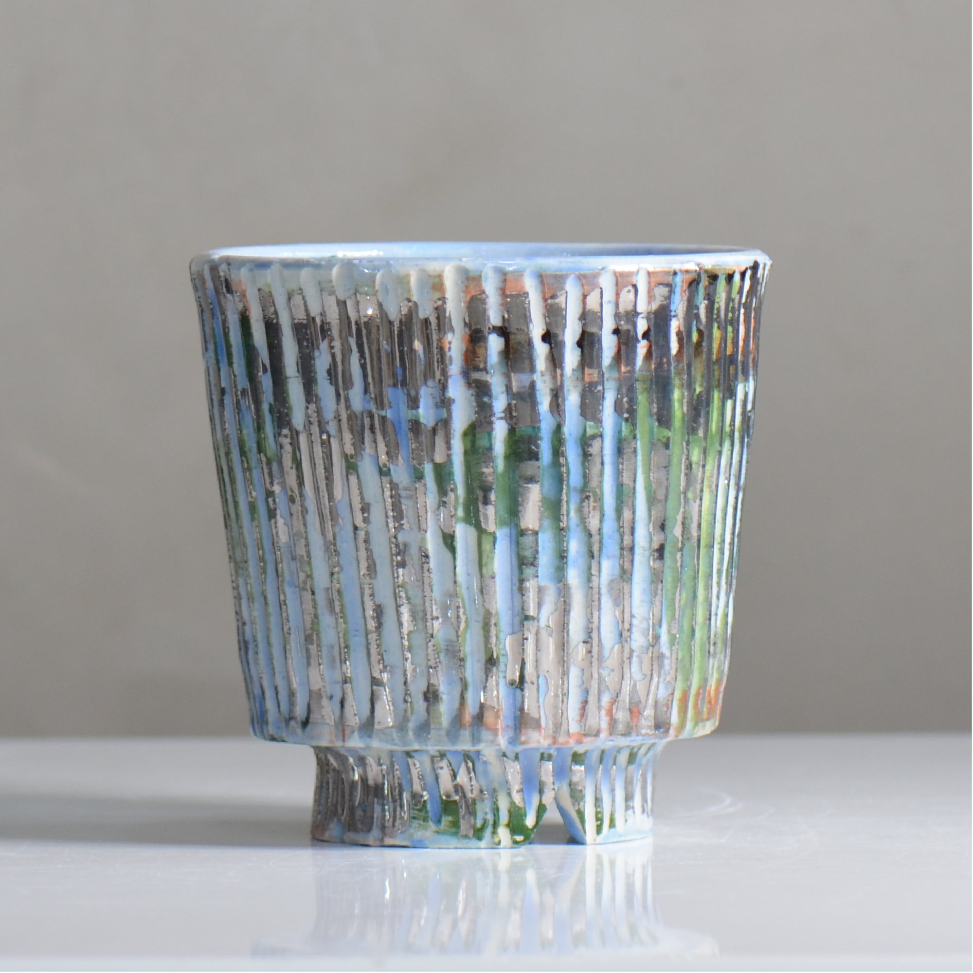 東絵理 /  ae_06_m / SAWAKAZE / 約φ約12.5cm / 植木鉢
