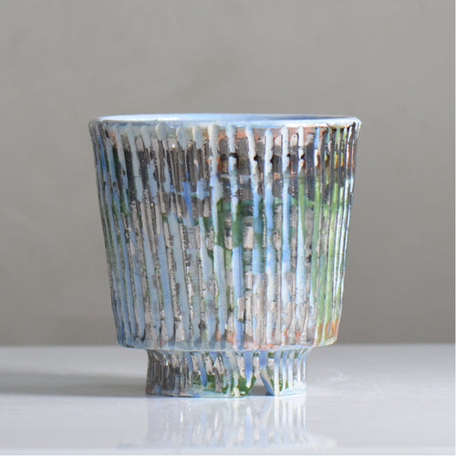 東絵理 /  ae_06_m / SAWAKAZE / 約φ約12.5cm / 植木鉢