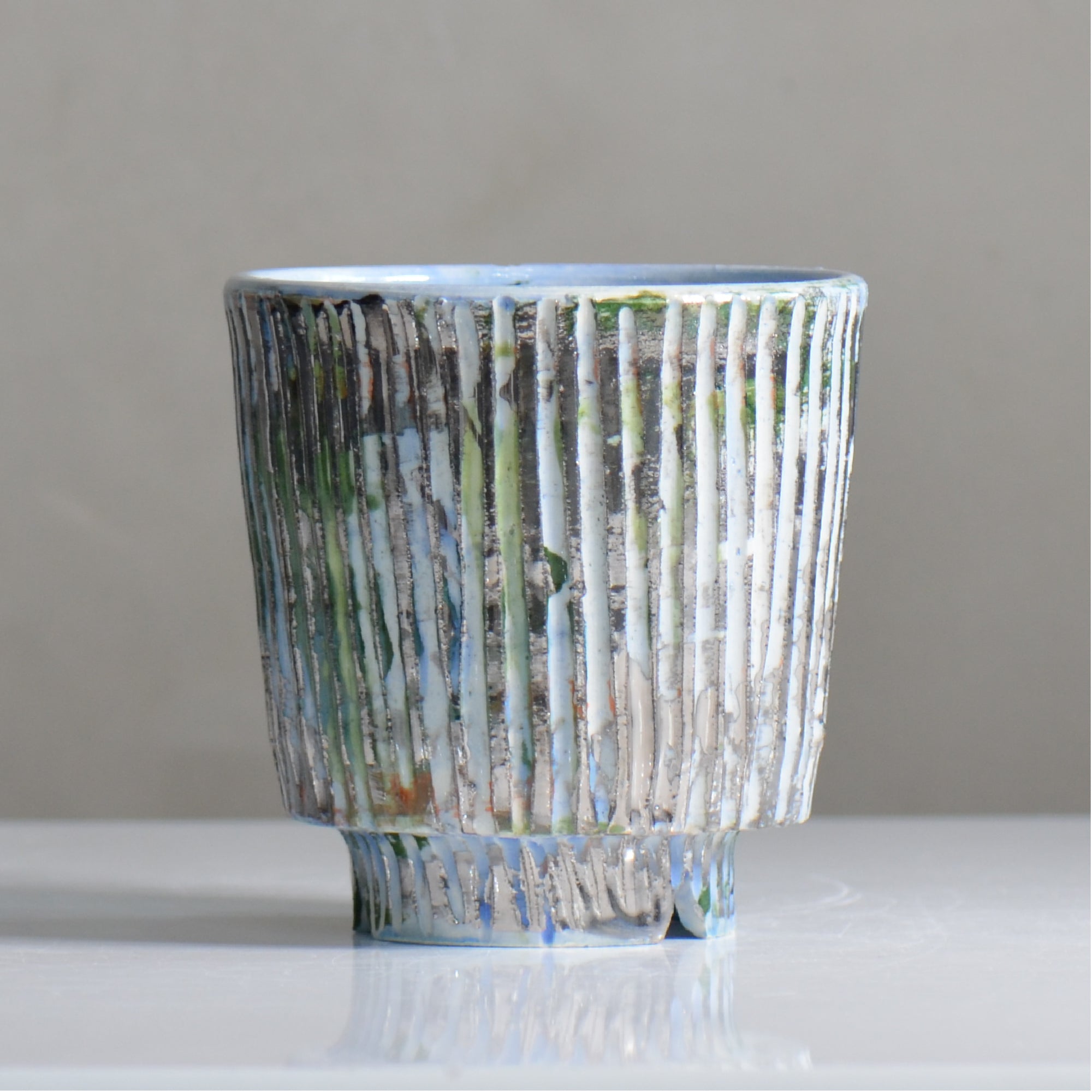 東絵理 /  ae_06_m / SAWAKAZE / 約φ約12.5cm / 植木鉢