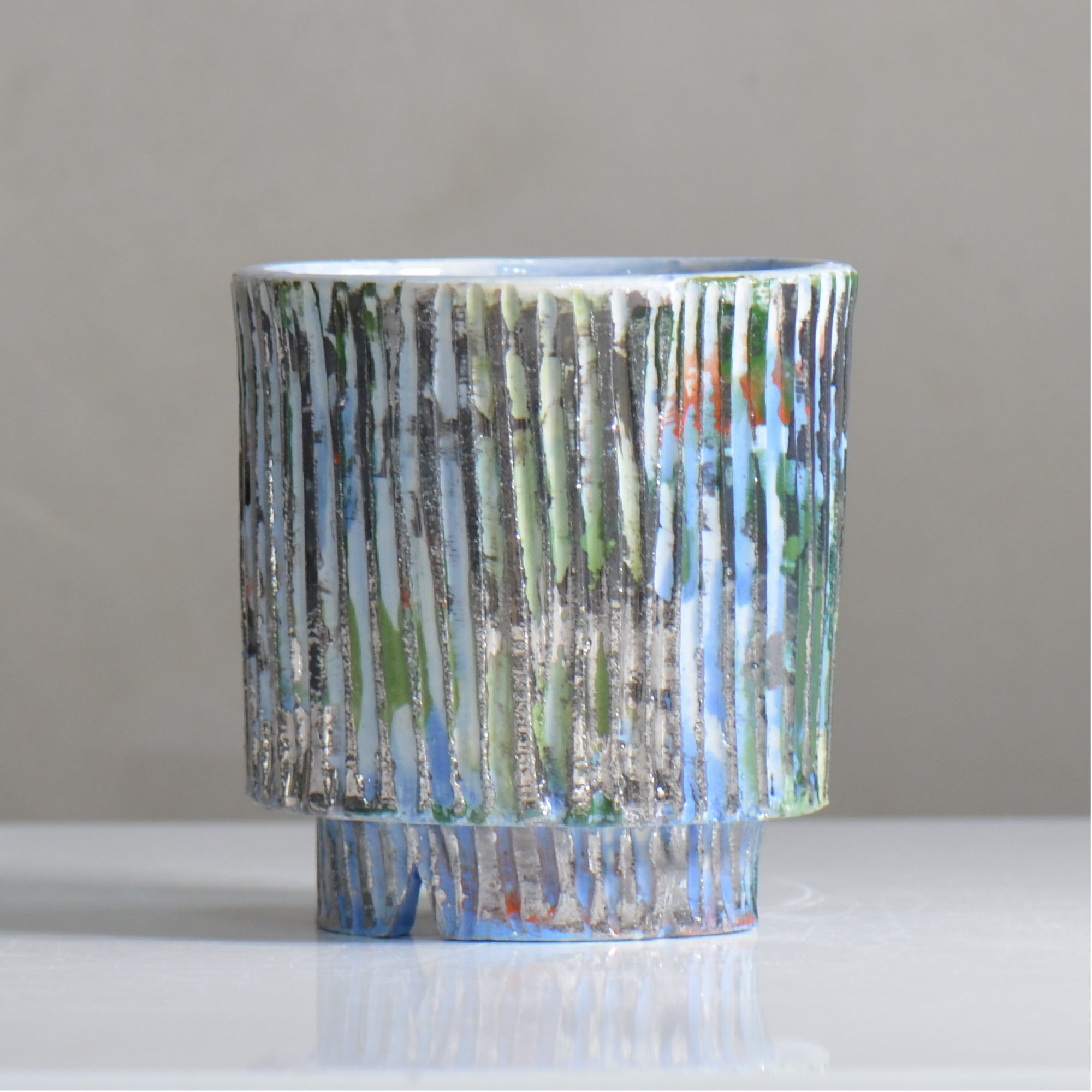 東絵理 / ae_07_s / SAWAKAZE / 約φ約12cm / 植木鉢 – ハチラボ