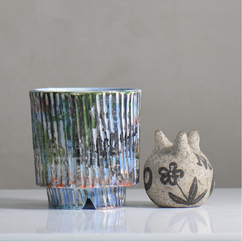 東絵理 /  ae_07_s / SAWAKAZE / 約φ約12cm / 植木鉢