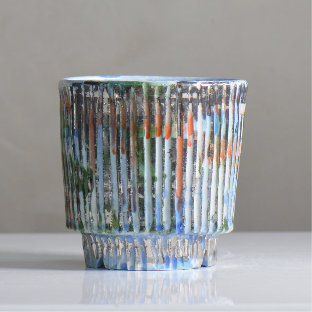 東絵理 /  ae_08_m / SAWAKAZE / 約φ約12.5cm / 植木鉢