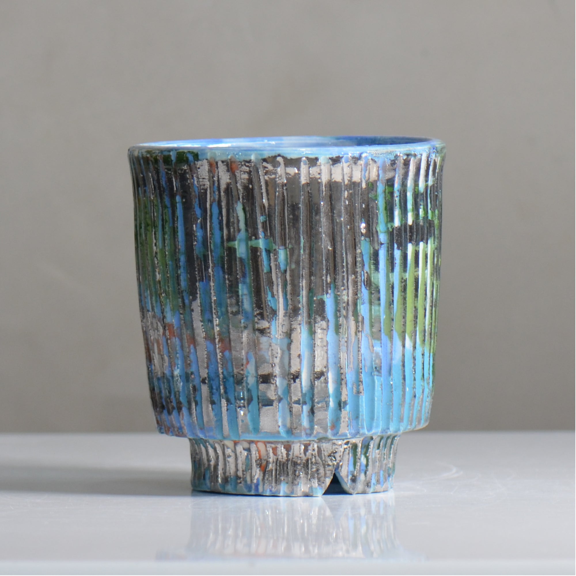 東絵理 /  ae_09_s / SAWAKAZE / 約φ約11.7cm / 植木鉢