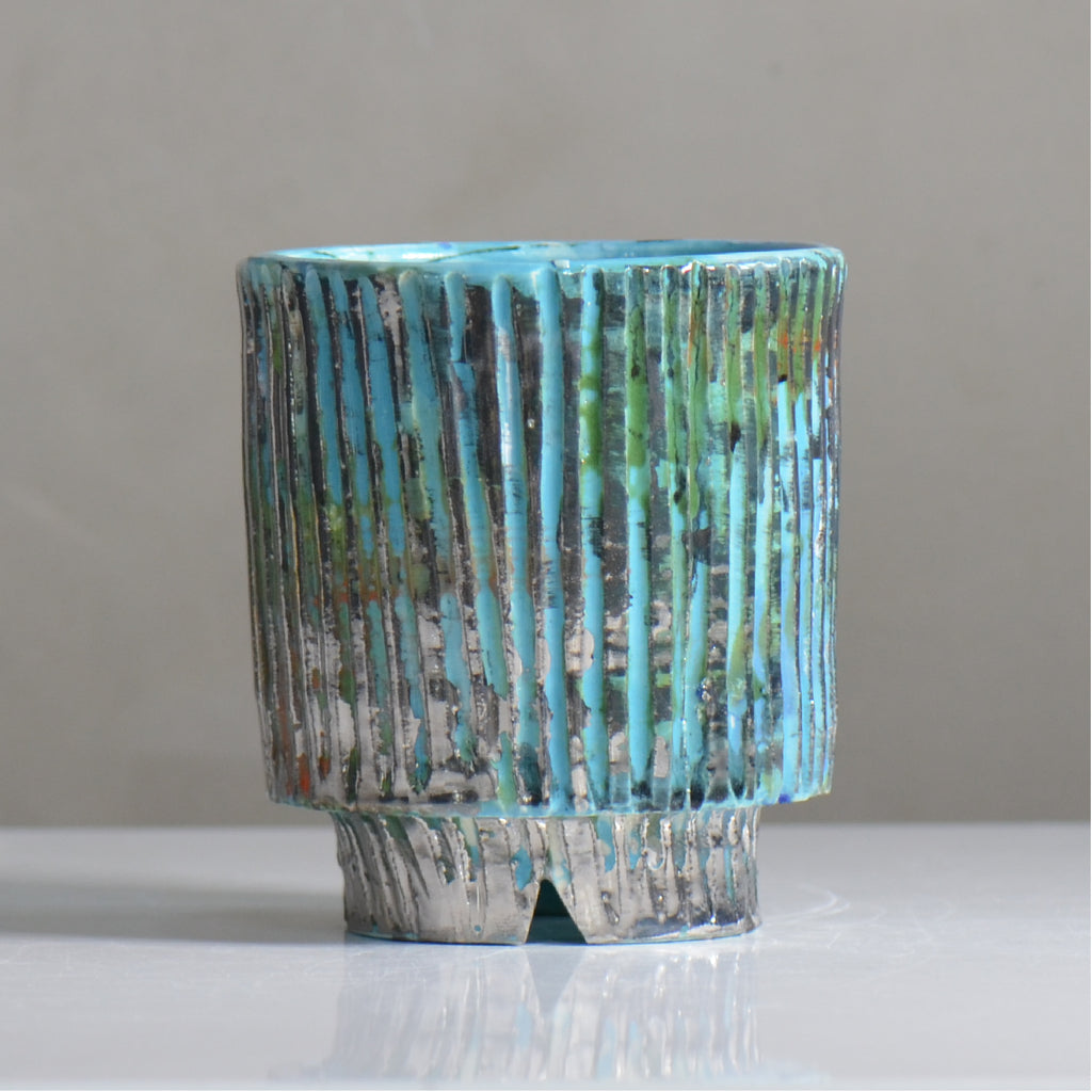 東絵理 /  ae_10_s/ SAWAKAZE / 約φ約11.5cm / 植木鉢