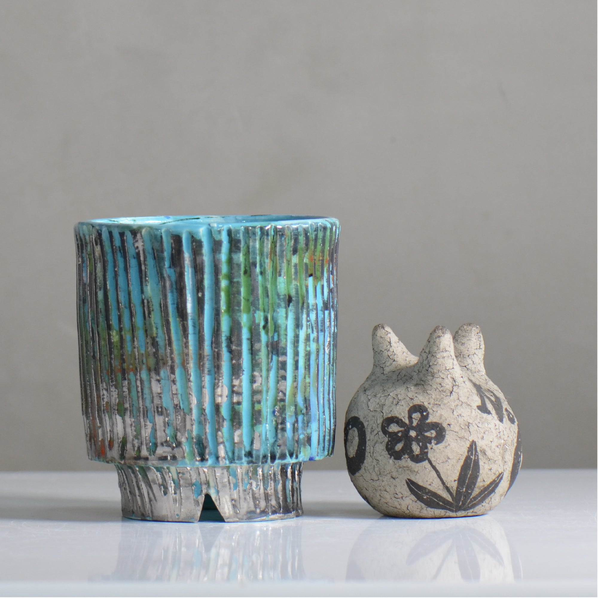 東絵理 /  ae_10_s/ SAWAKAZE / 約φ約11.5cm / 植木鉢