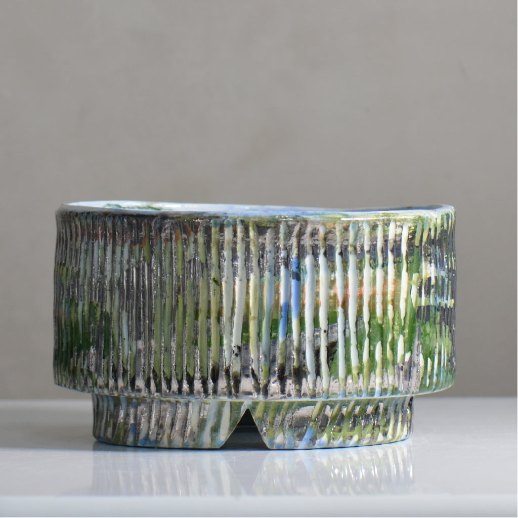 東絵理 /  ae_12_xl / SAWAKAZE / 約φ約20cm / 植木鉢