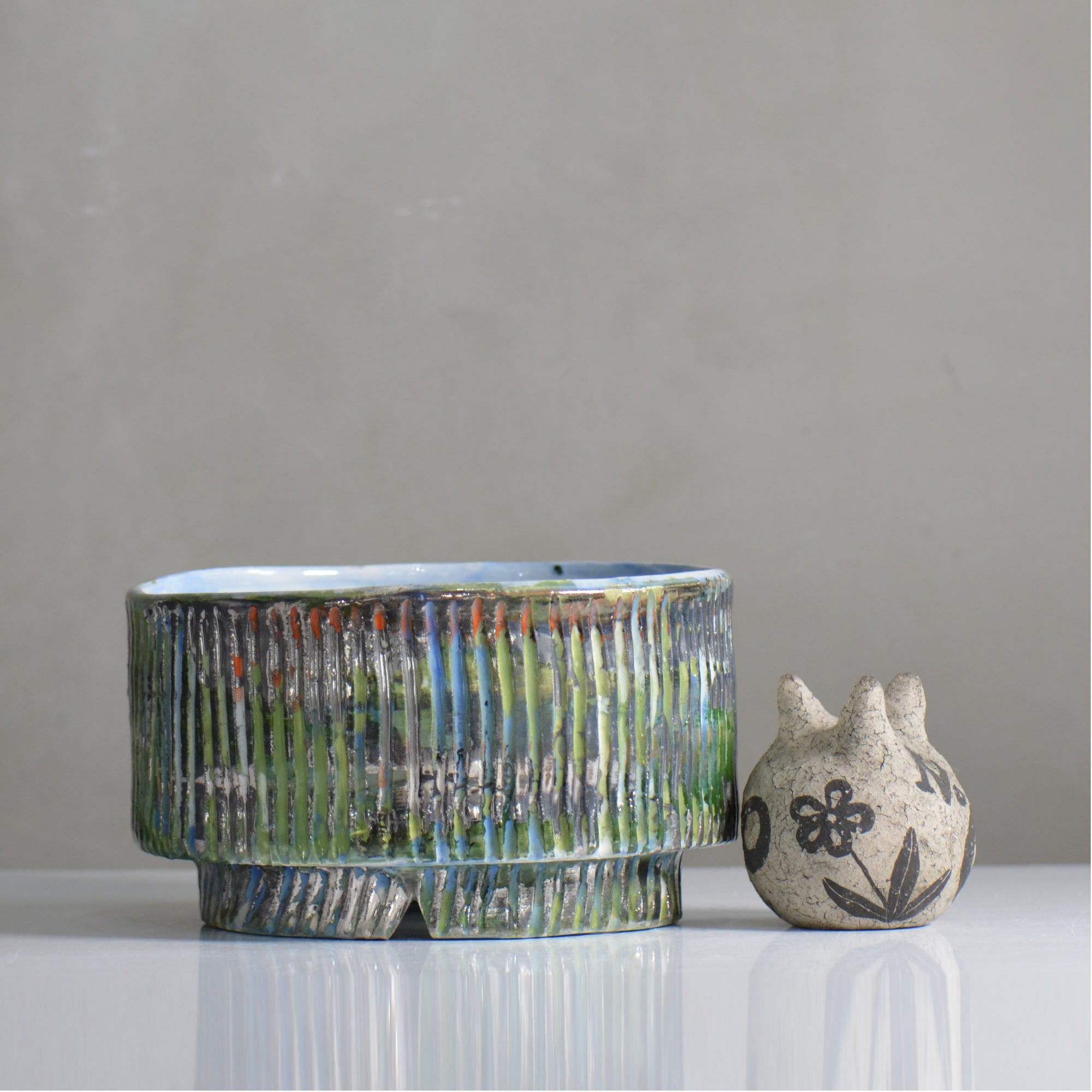 東絵理 / ae_12_xl / SAWAKAZE / 約φ約20cm / 植木鉢 – ハチラボ