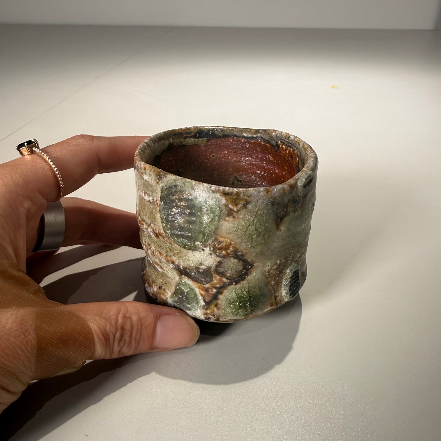 須釜 優子 / 伊賀貝目ぐい呑/ sy_06/ 酒器 / お正月に /お祝い