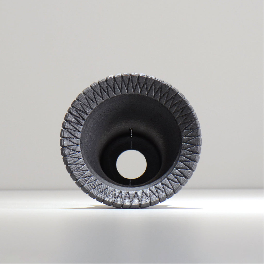 沖誠 / BARK_BLACK_01/ 約φ12～12.8cm  / 植木鉢