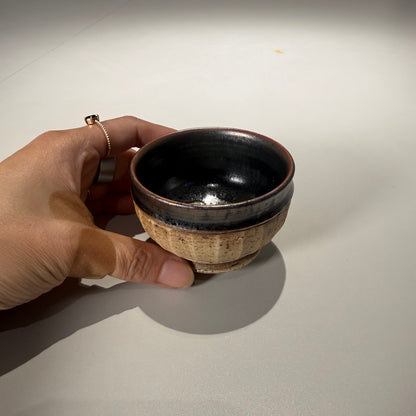 陶房Kibi / 錆墨ぐい呑み / tk_03