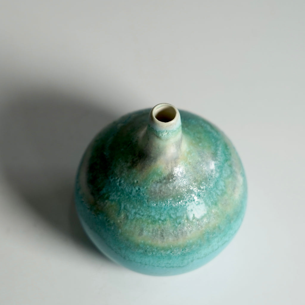 照鉢-terrace cotta- / AJISAI / tk5_ichi02_xs / 口径約1cm / 一輪挿し