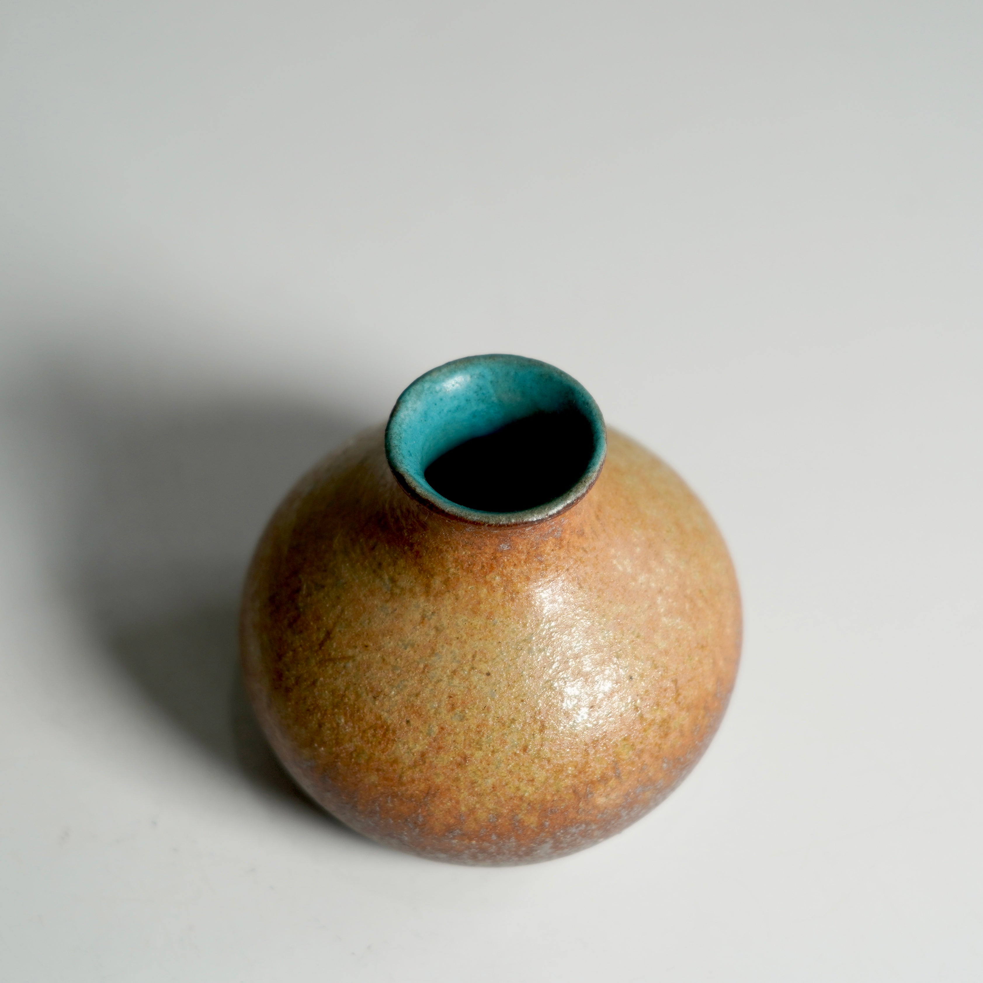 照鉢-terrace cotta- / 凛 / tk5_ichi03_xs / 口径約2.7cm / 一輪挿し