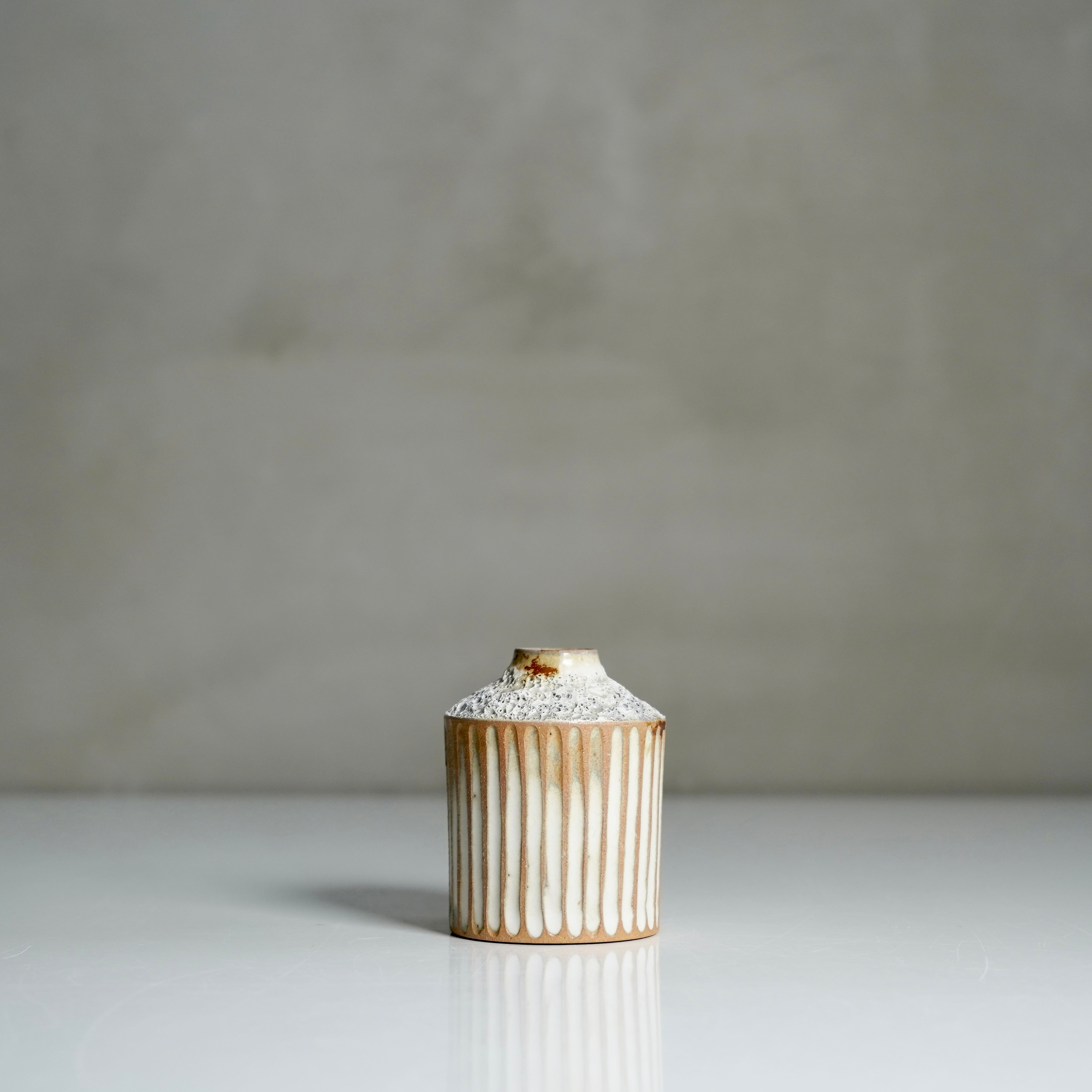 照鉢-terrace cotta- / アンティーク / tk5_ichi04_xs / 口径約1.7cm / 一輪挿し