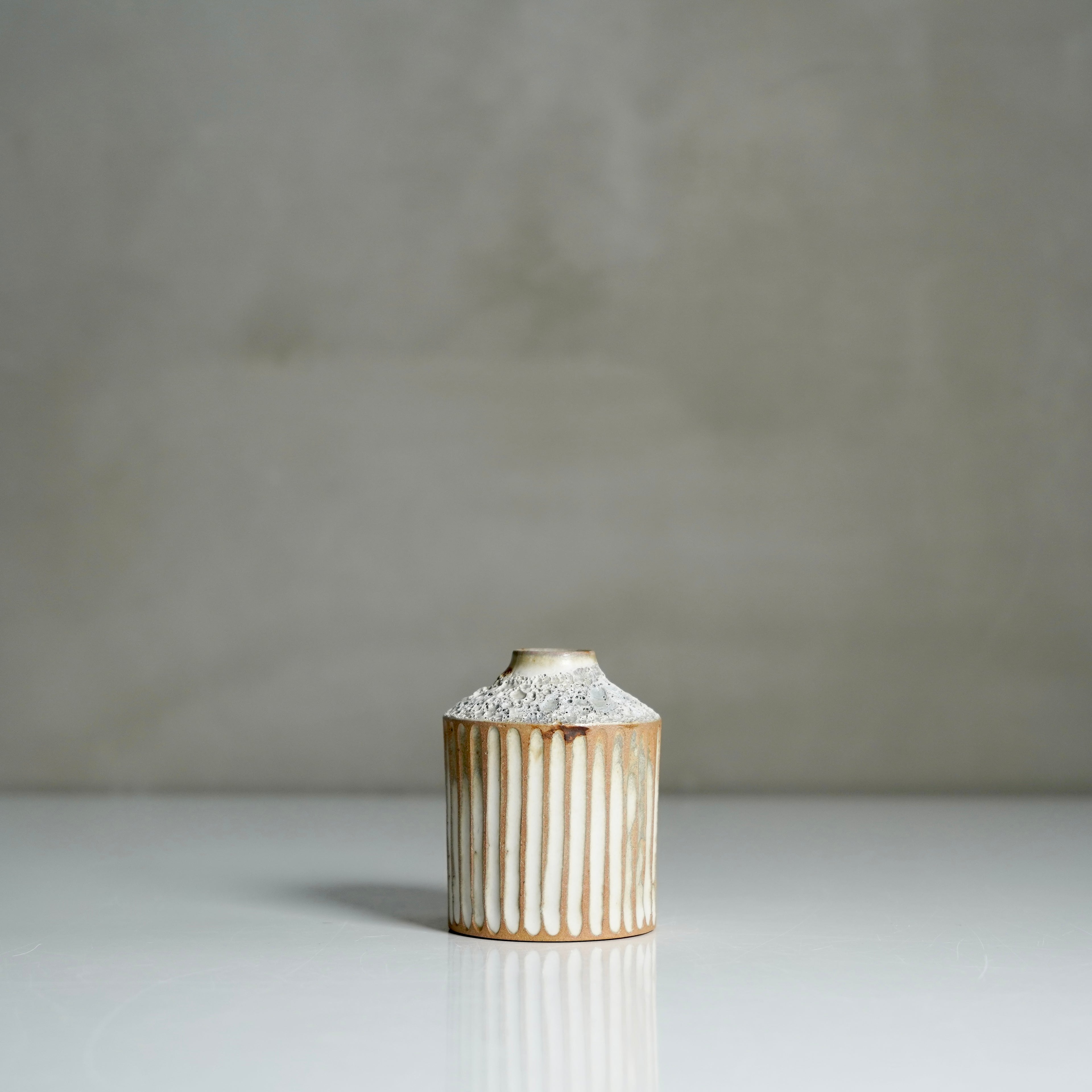 照鉢-terrace cotta- / アンティーク / tk5_ichi04_xs / 口径約1.7cm / 一輪挿し