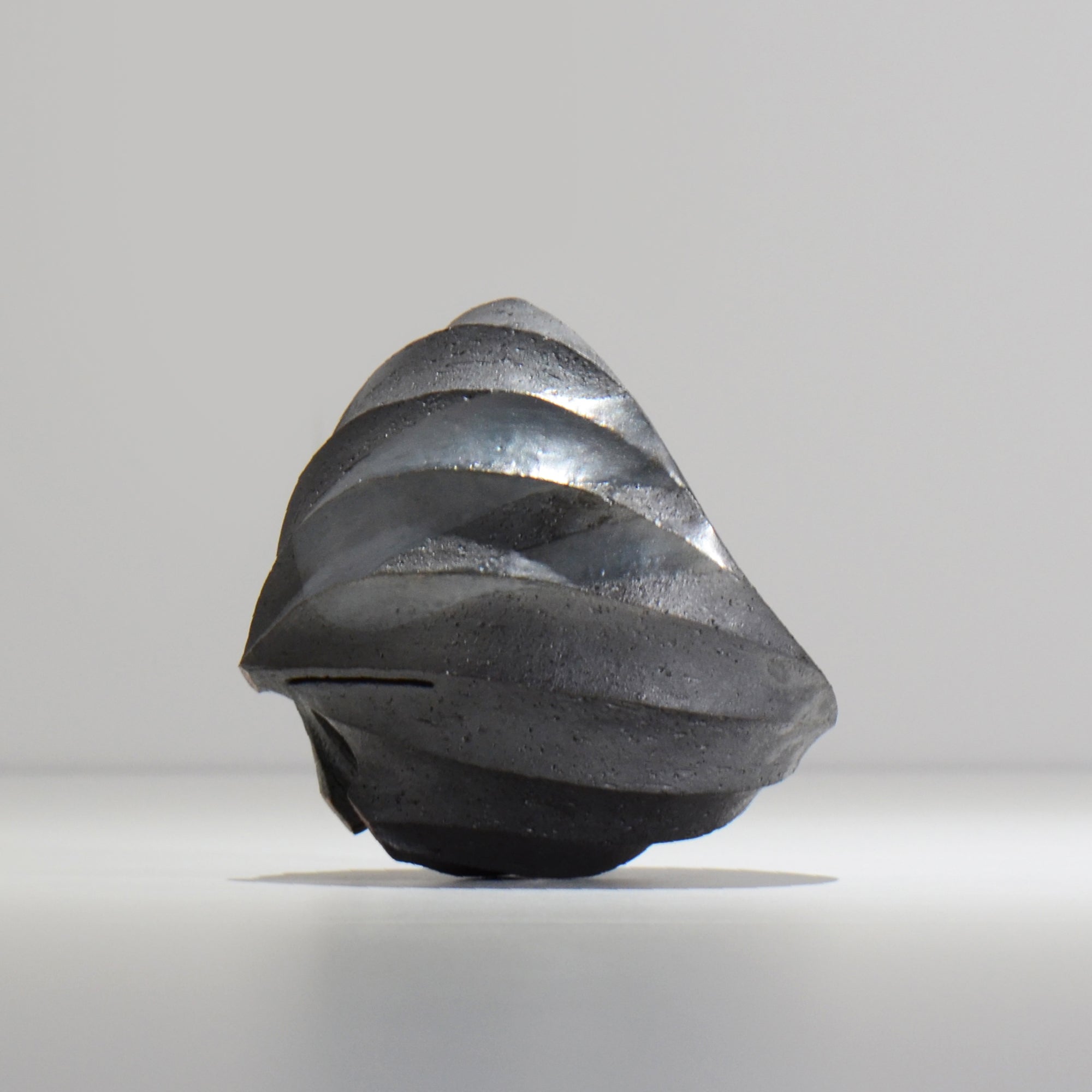 沖誠 / SPIIRAL_SILVER_01 / 約φ11.4cm  / 植木鉢