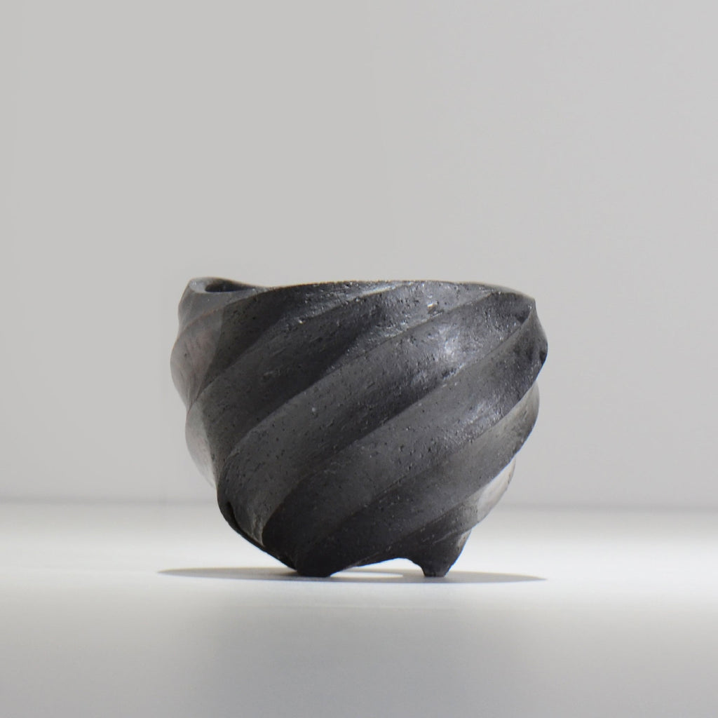 沖誠 / SPIIRAL_SILVER_02 / 約φ11.2cm  / 植木鉢