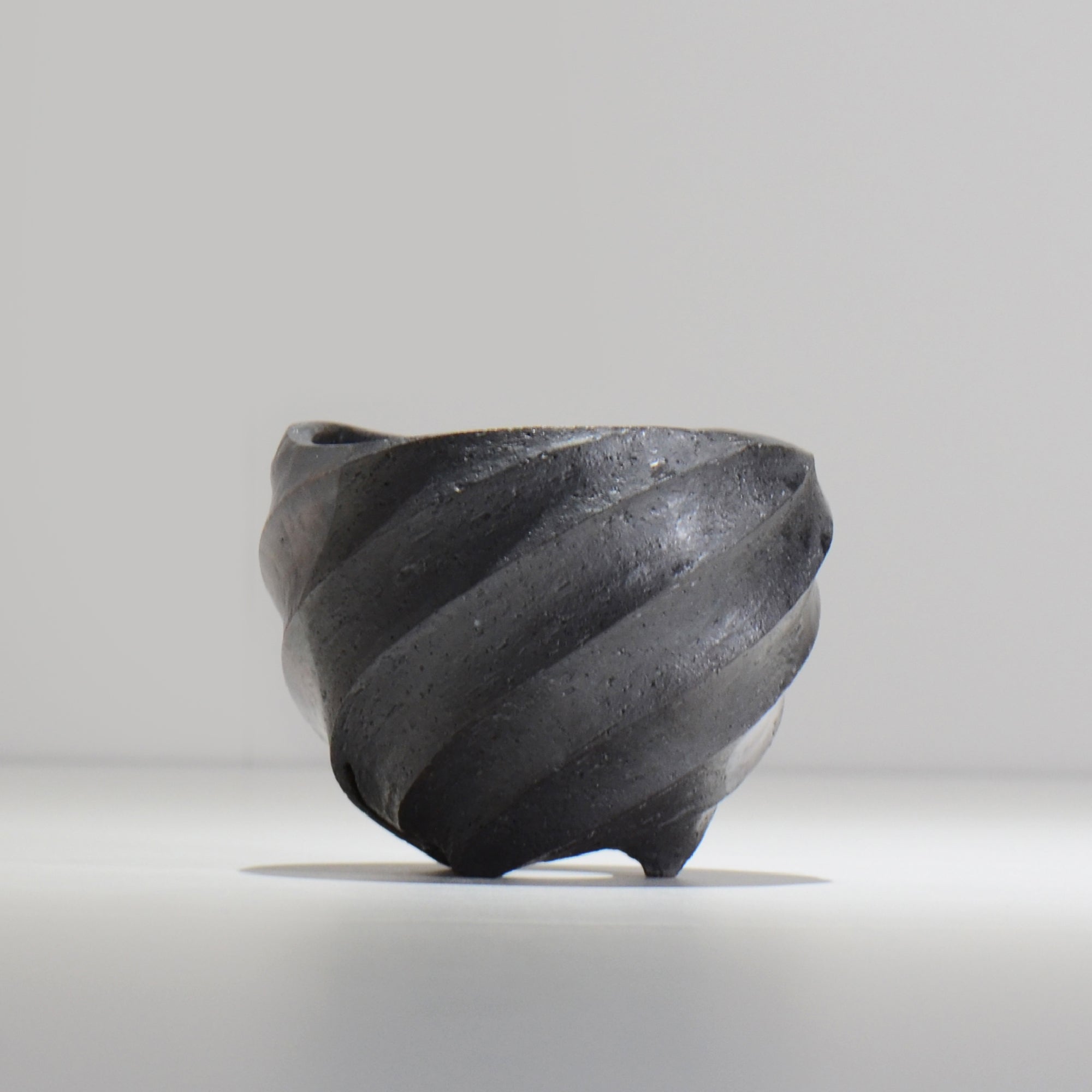 沖誠 / SPIIRAL_SILVER_02 / 約φ11.2cm  / 植木鉢