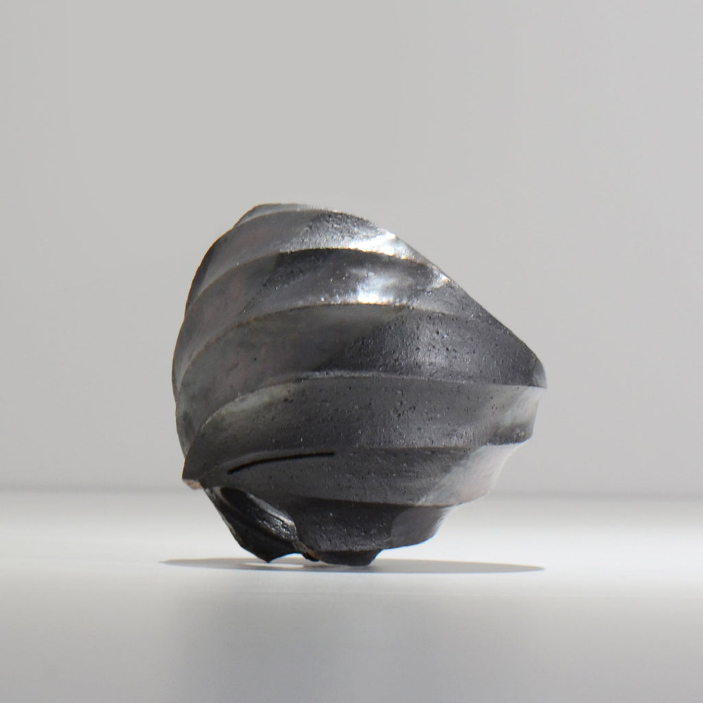 沖誠 / SPIIRAL_SILVER_02 / 約φ11.2cm  / 植木鉢