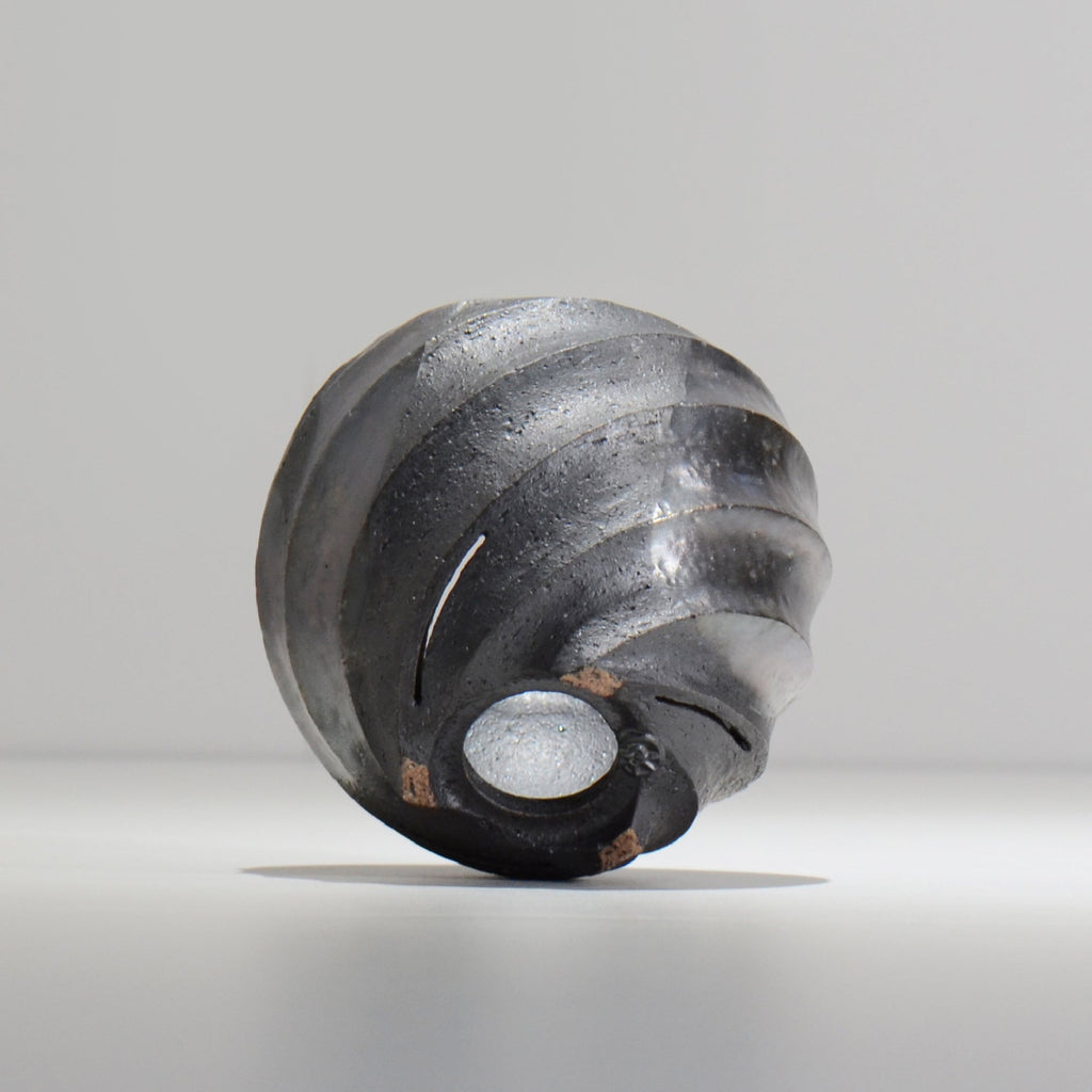 沖誠 / SPIIRAL_SILVER_02 / 約φ11.2cm  / 植木鉢