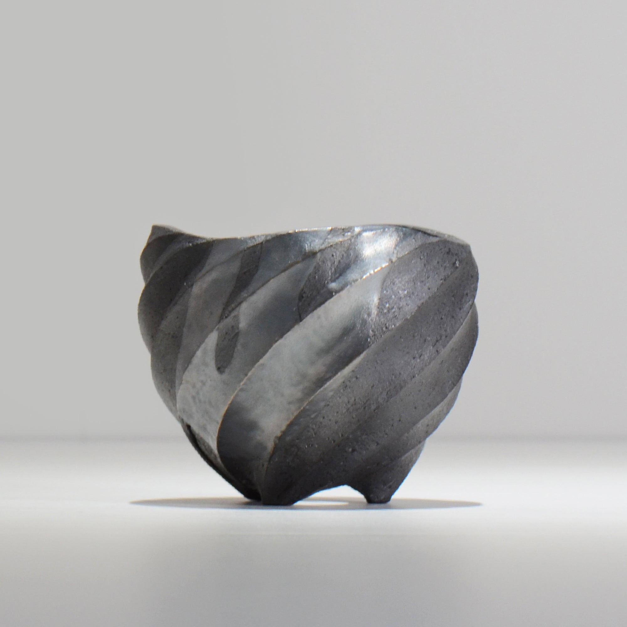 沖誠 / SPIIRAL_SILVER_04 / 約φ11cm  / 植木鉢