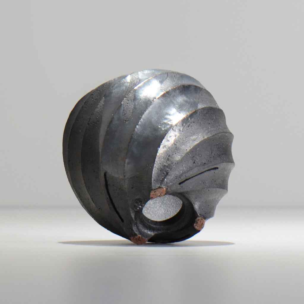 沖誠 / SPIIRAL_SILVER_10 / 約φ14.4cm  / 植木鉢