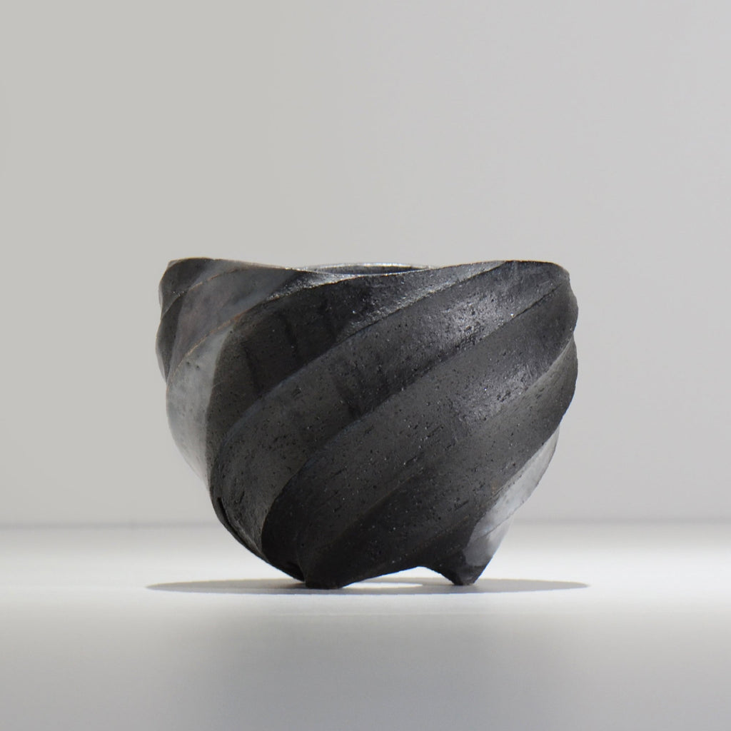 沖誠 / SPIIRAL_SILVER_11 / 約φ14.4cm  / 植木鉢