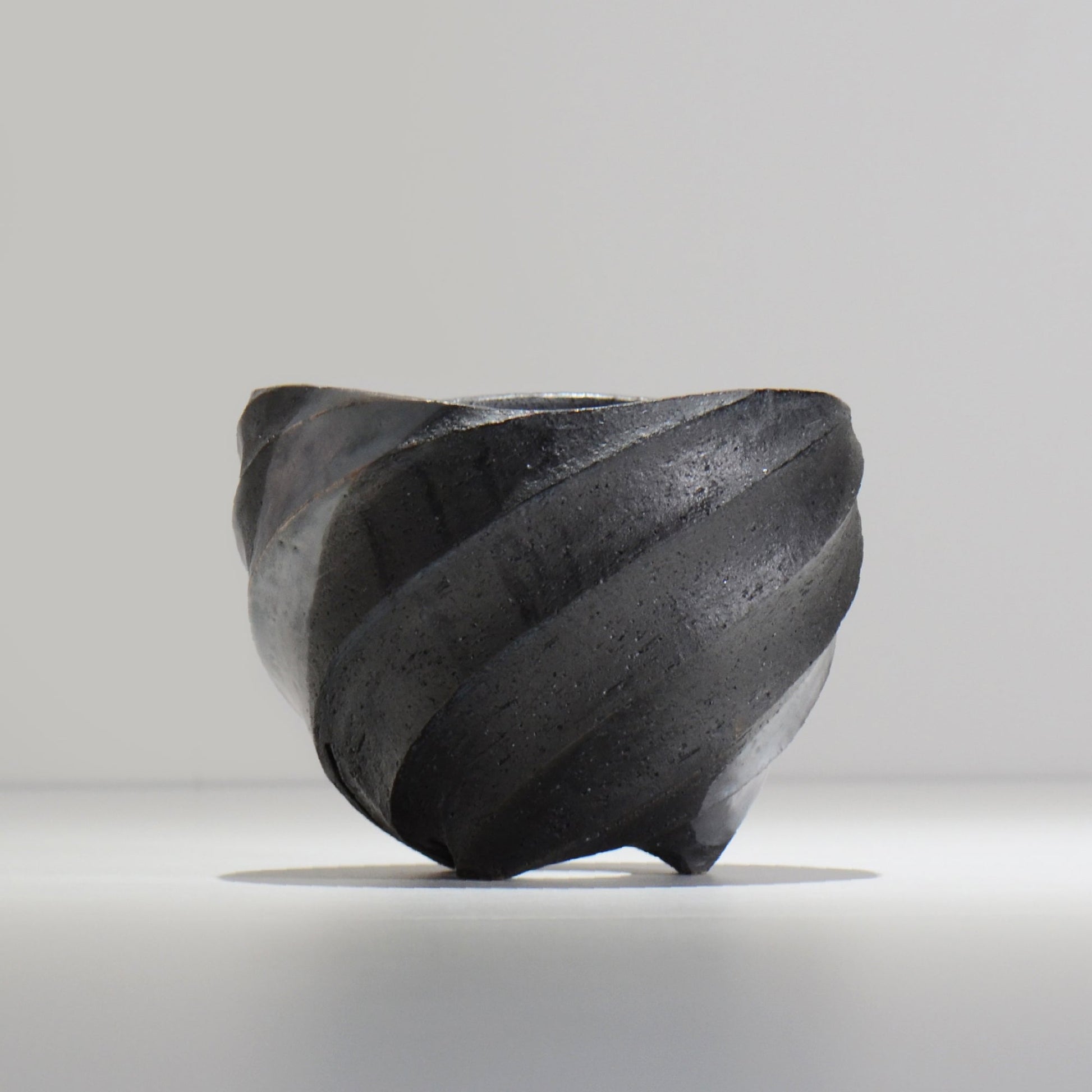 沖誠 / SPIIRAL_SILVER_11 / 約φ14.4cm  / 植木鉢