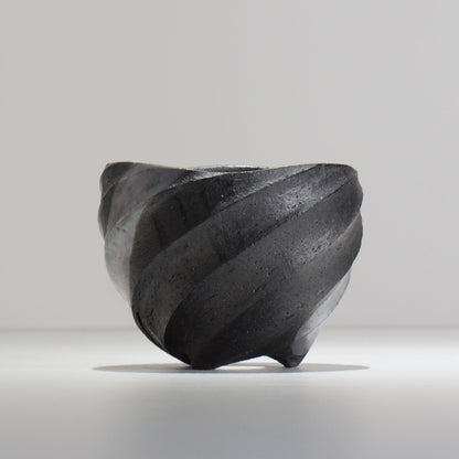 沖誠 / SPIIRAL_SILVER_11 / 約φ14.4cm  / 植木鉢
