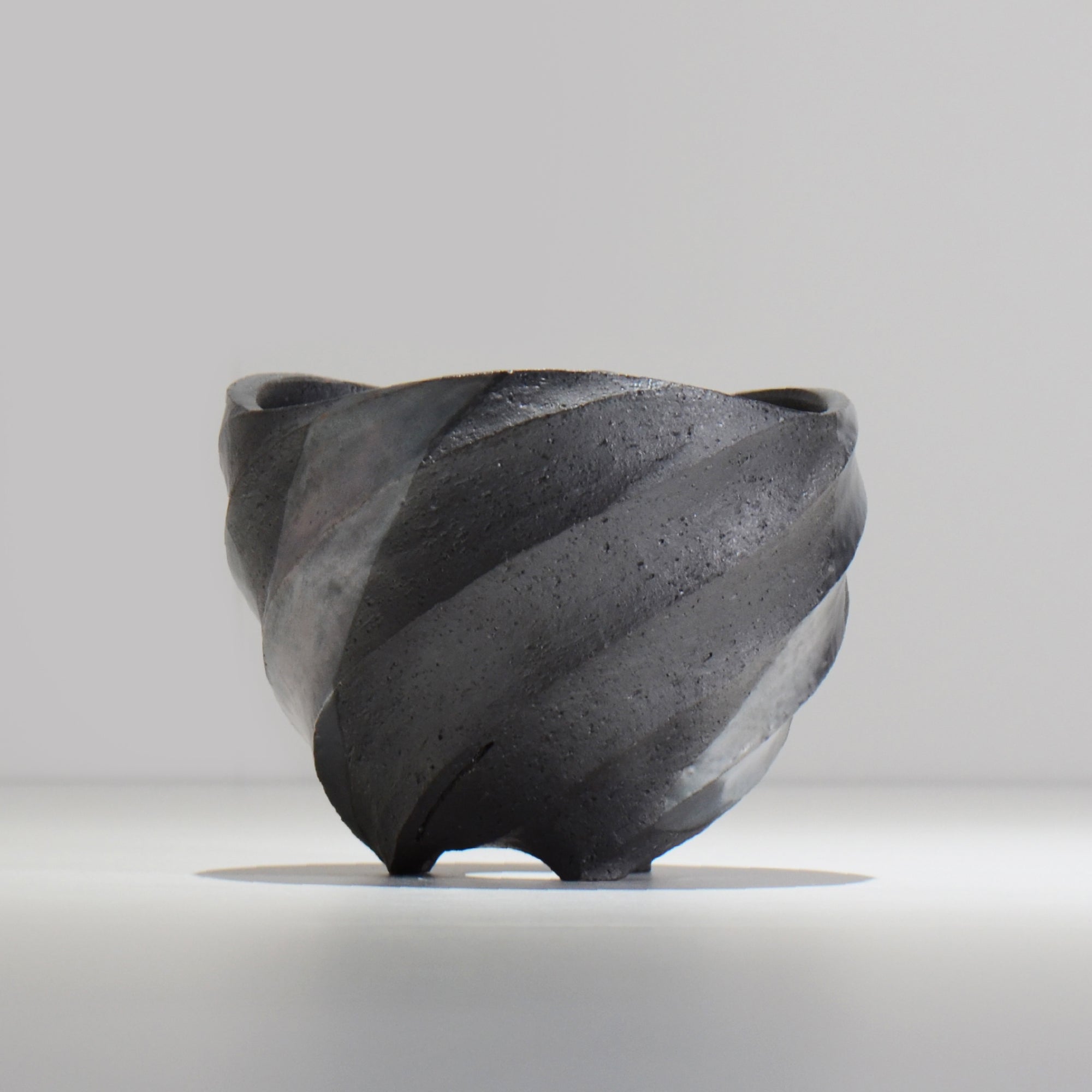 沖誠 / SPIIRAL_SILVER_12 / 約φ14.2cm  / 植木鉢