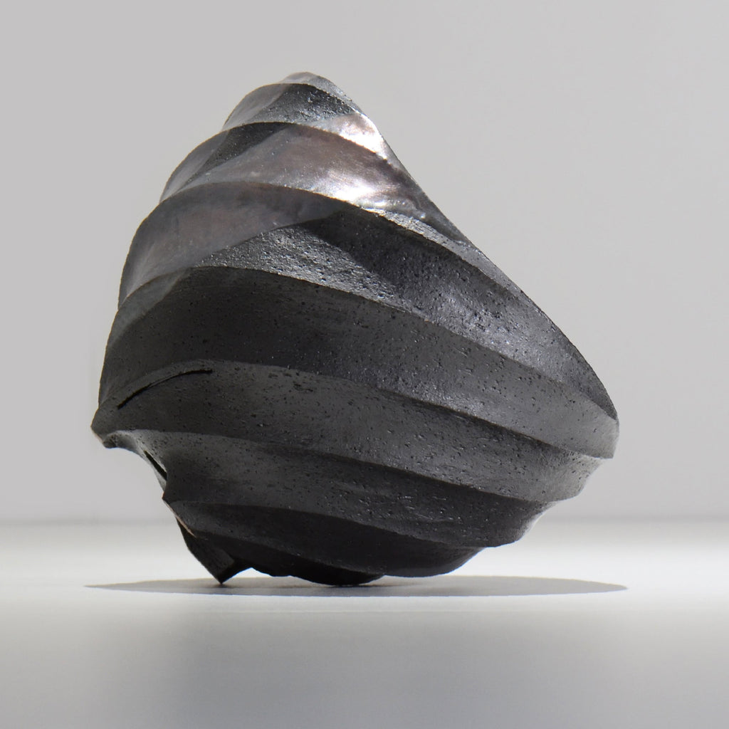 沖誠 / SPIIRAL_SILVER_17 / 約φ17.6cm  / 植木鉢