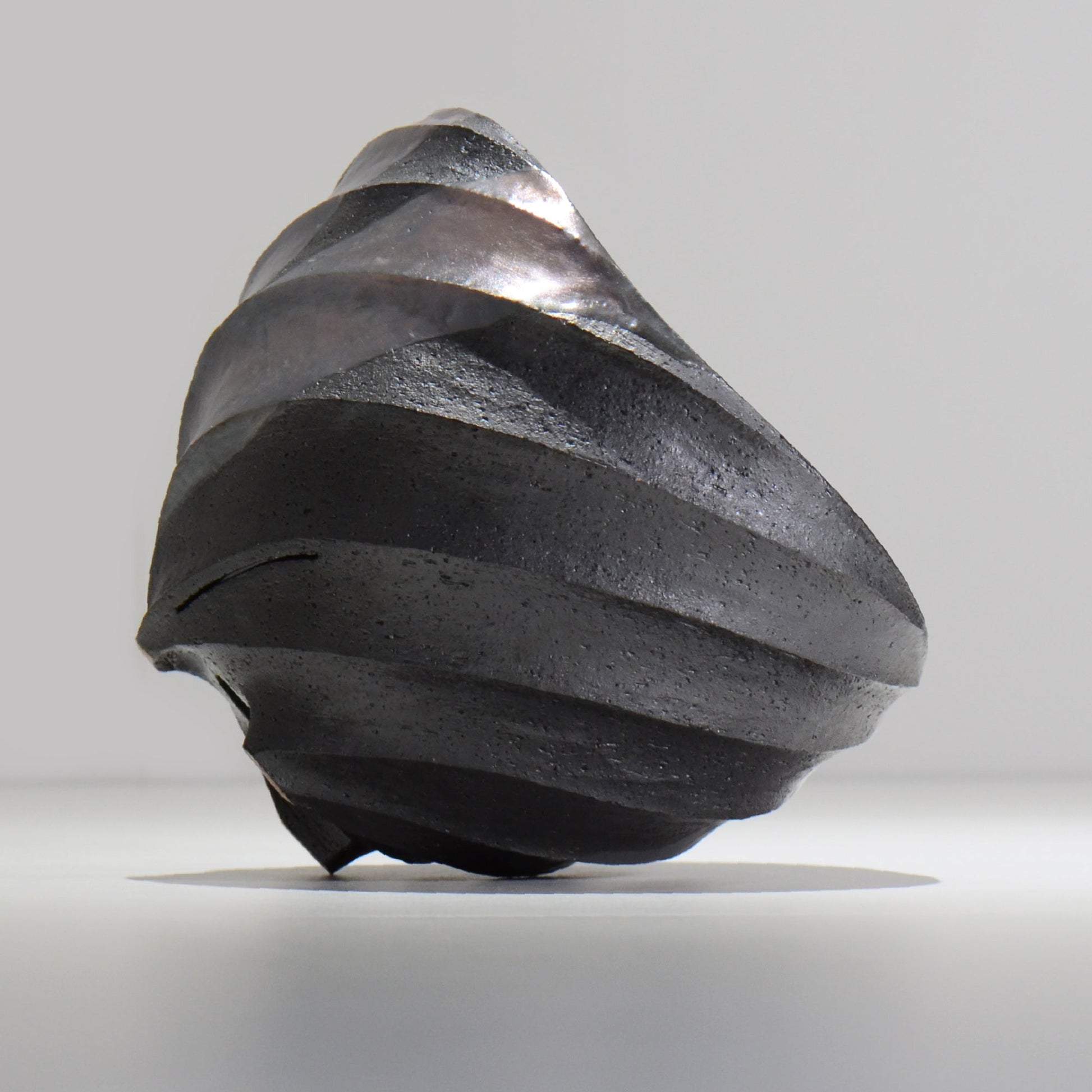 沖誠 / SPIIRAL_SILVER_17 / 約φ17.6cm  / 植木鉢