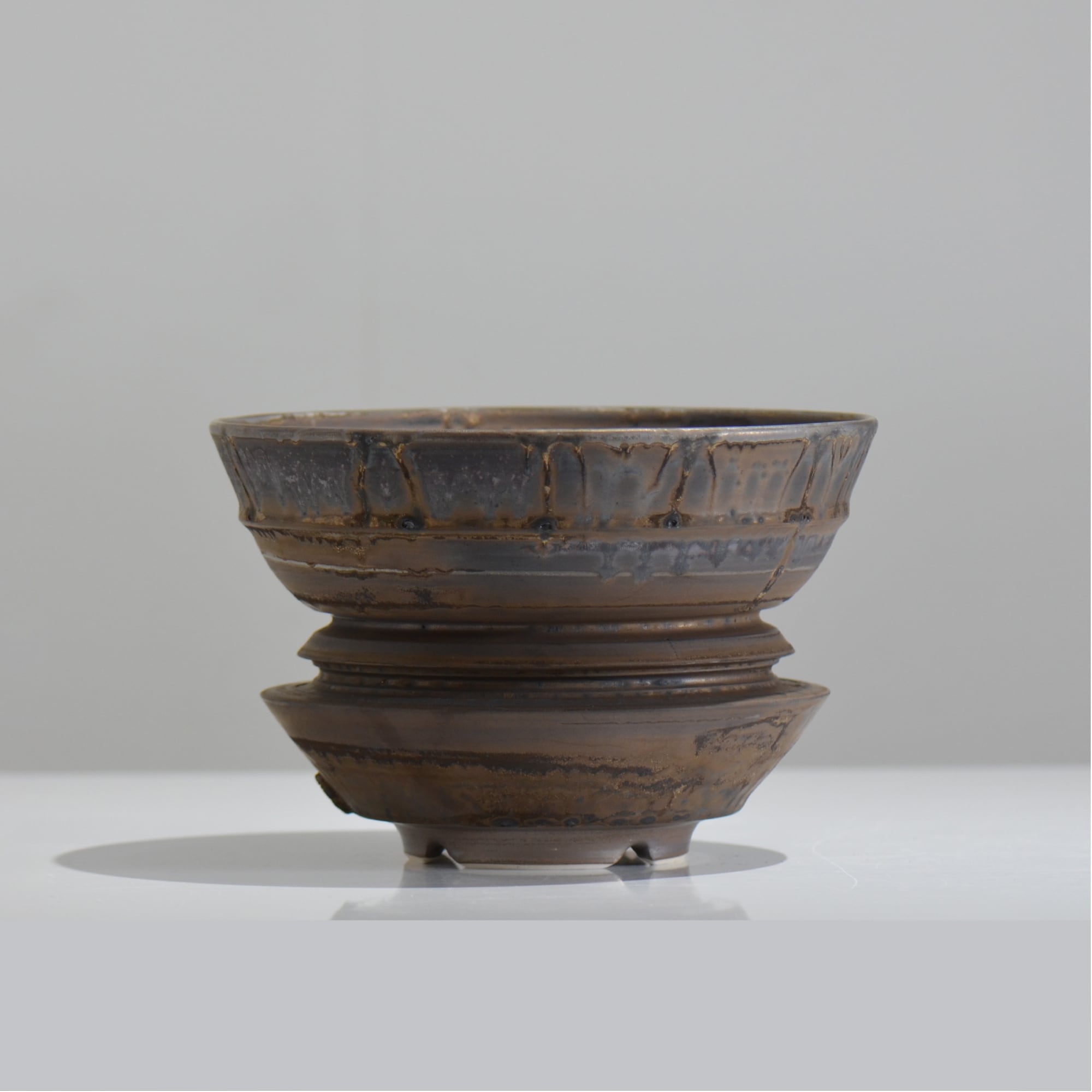 陶房Kibi / マルチエッジS003_02 / L / 約 φ18cm / 植木鉢