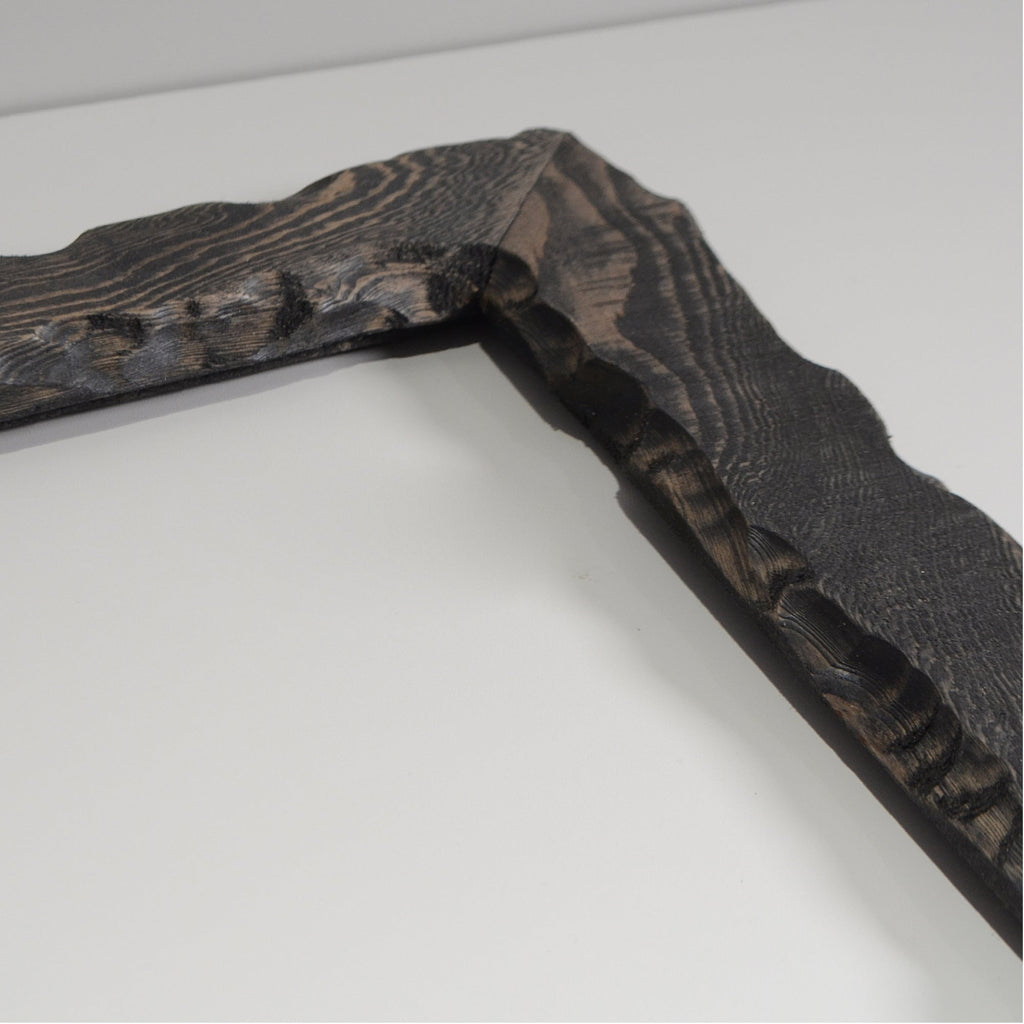 第3ワームホール：com / あぶく /  abuku_05 / W45cm × H59cm / ビカクシダの額