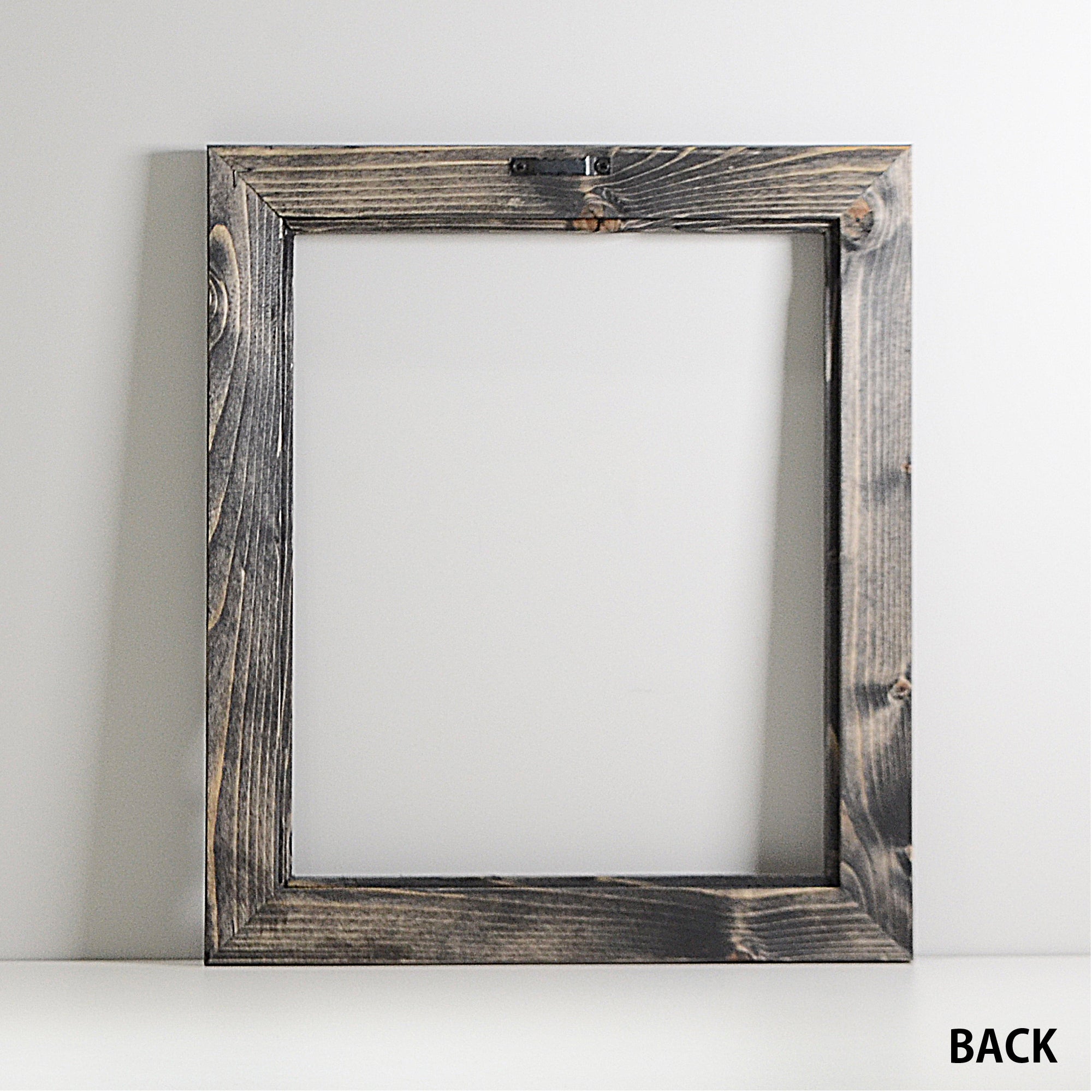 第3ワームホール：com / あぶく杢黒 /  abuku_b_01 / W30.7cm × H35.5cm / ビカクシダの額