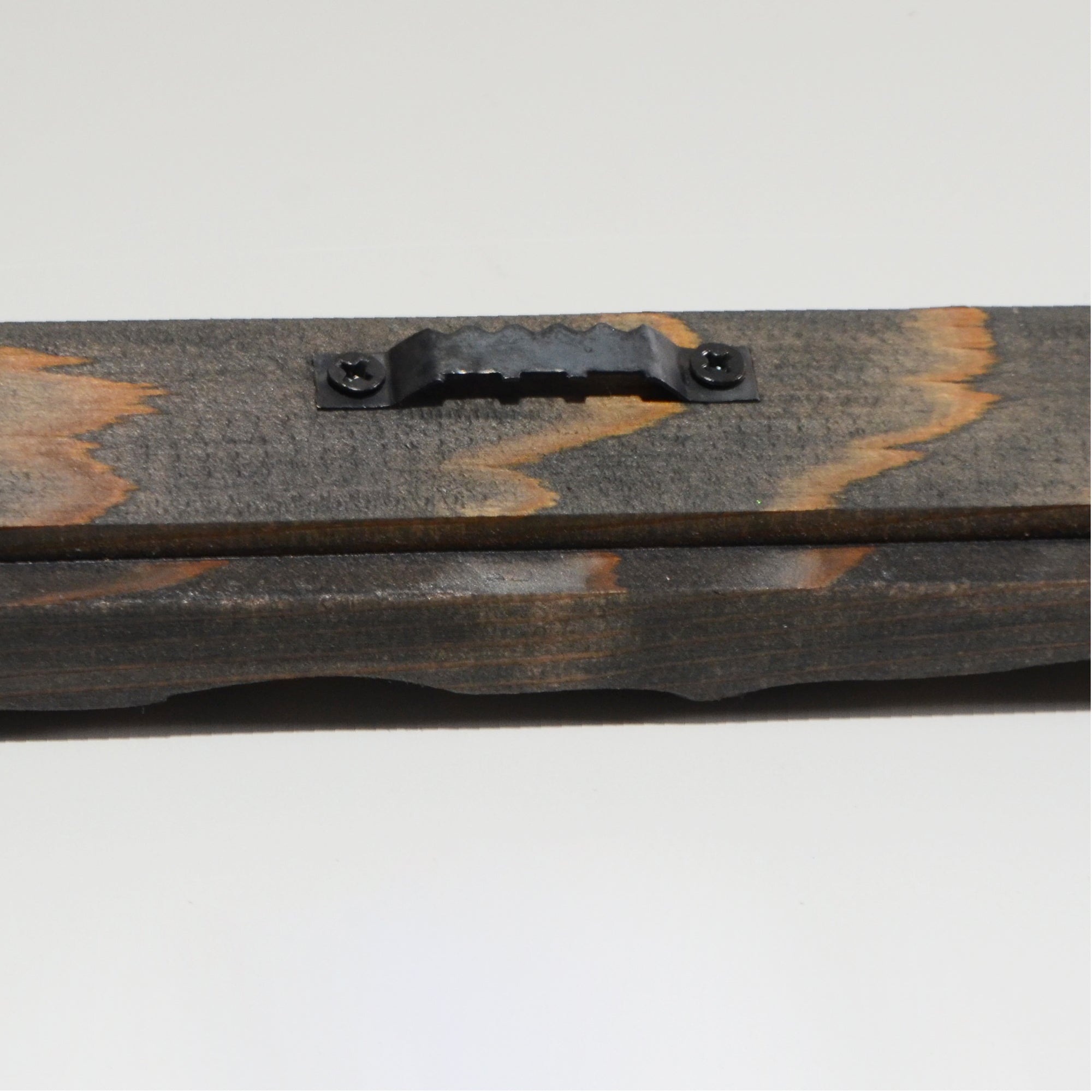 第3ワームホール：com / あぶく杢黒 /  abuku_b_02 / W30.7cm × H35.7cm / ビカクシダの額
