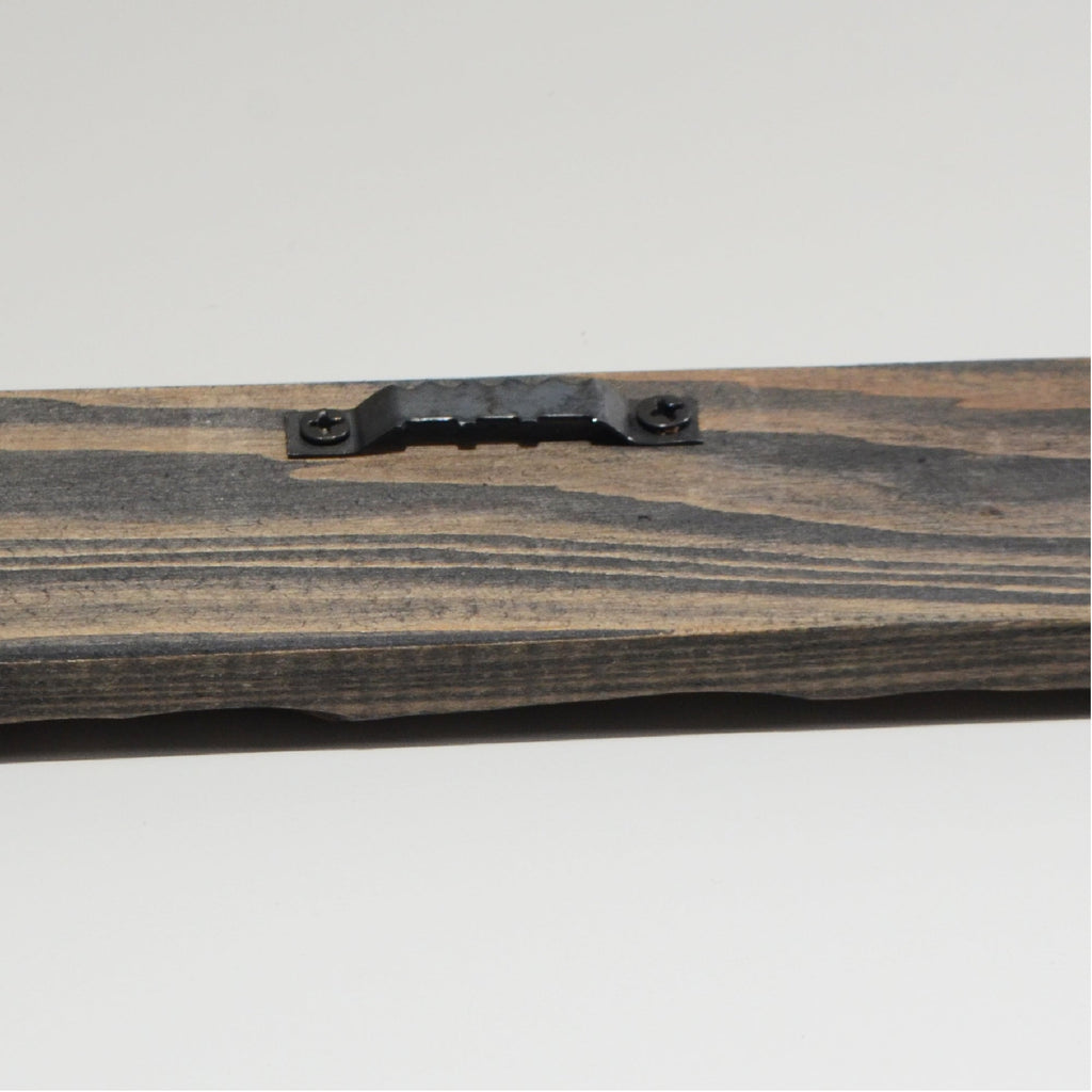 第3ワームホール：com / あぶく杢黒 /  abuku_b_05 / W33cm × H44.5cm / ビカクシダの額