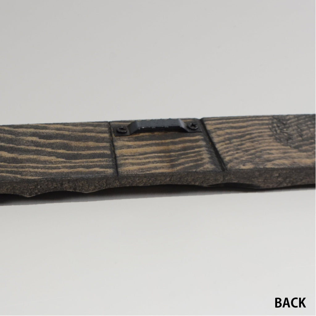 第3ワームホール：com / あぶく杢黒 /  abuku_b_07 / W45.5cm × H59.3cm / ビカクシダの額