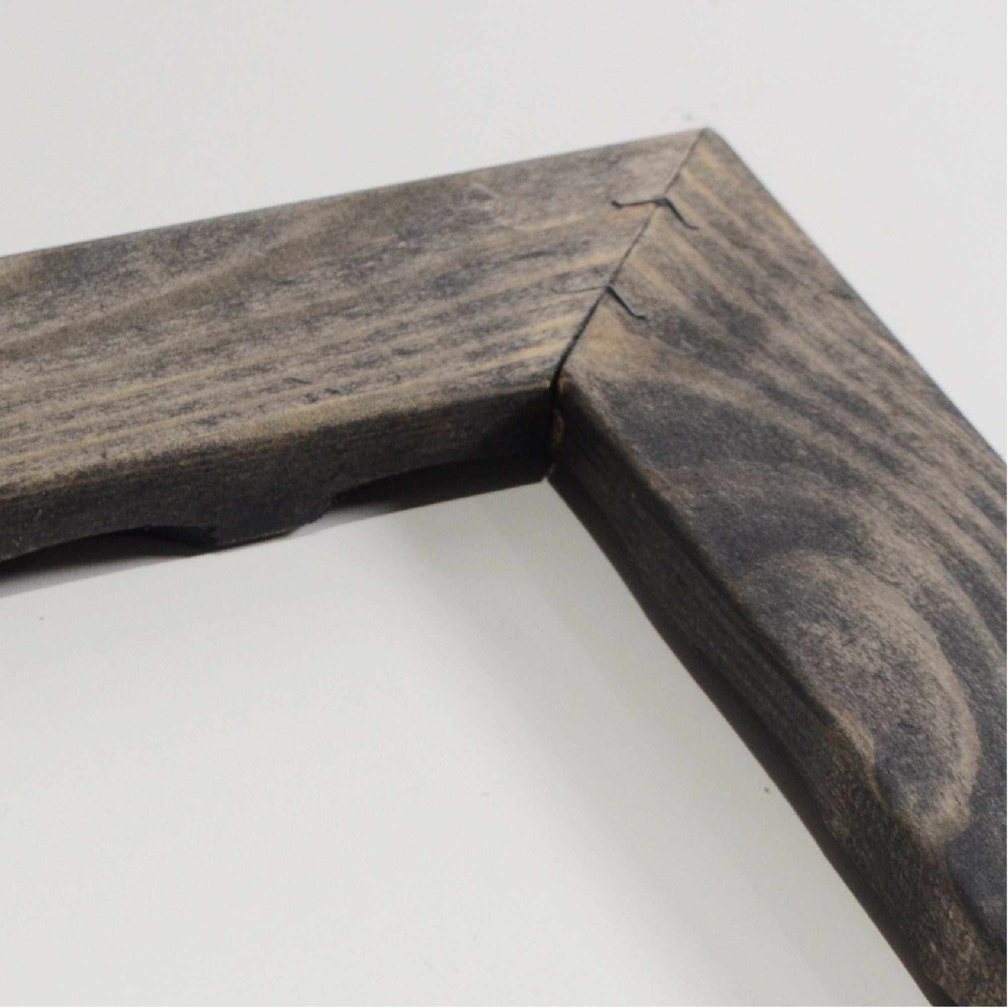 第3ワームホール：com / あぶく杢黒 /  abuku_b_08 / W44.6cm × H59cm / ビカクシダの額