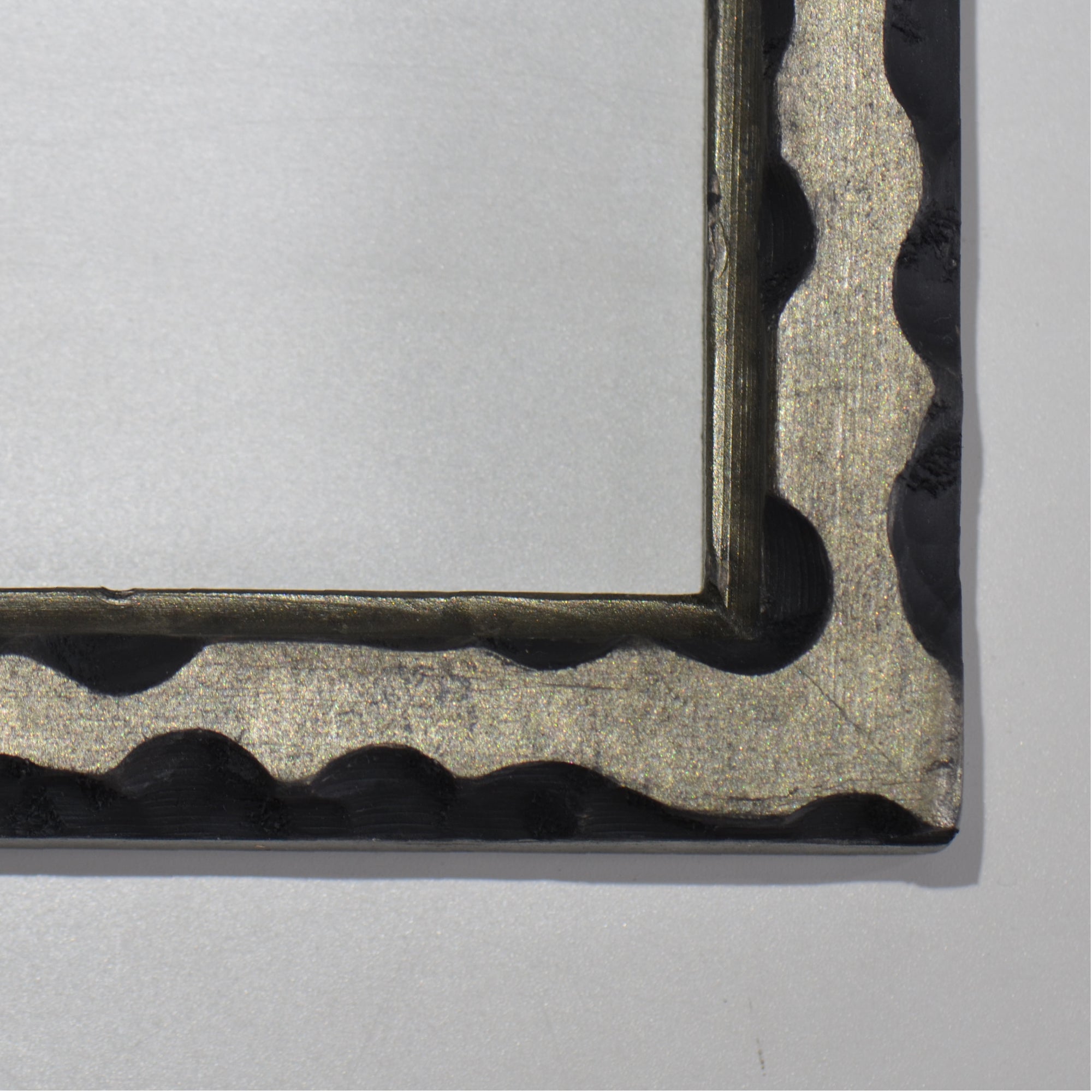 第3ワームホール：com / あぶくオリーブ /  abuku_09 / W35cm × H41cm / ビカクシダの額