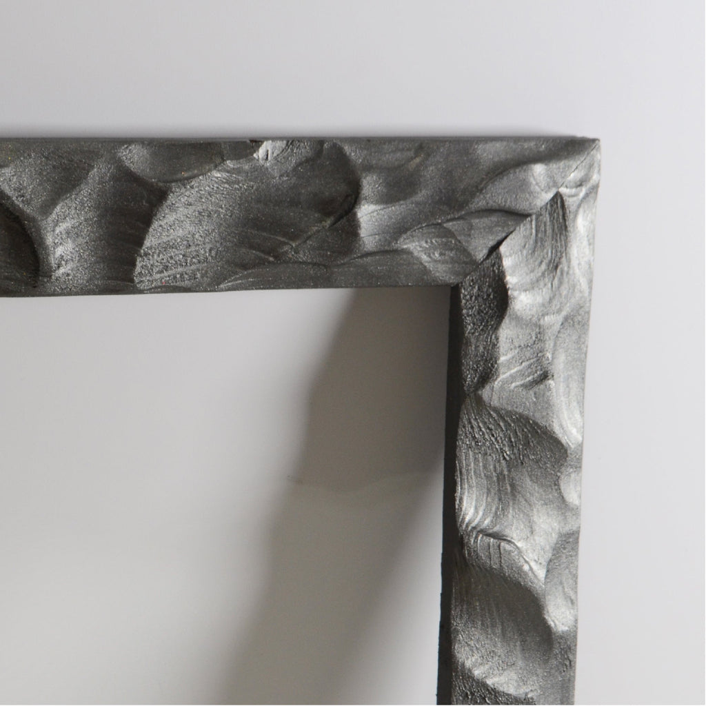 第3ワームホール：com / あぶく深森 /  abuku_ol_01 / W31cm × H25.5cm / ビカクシダの額