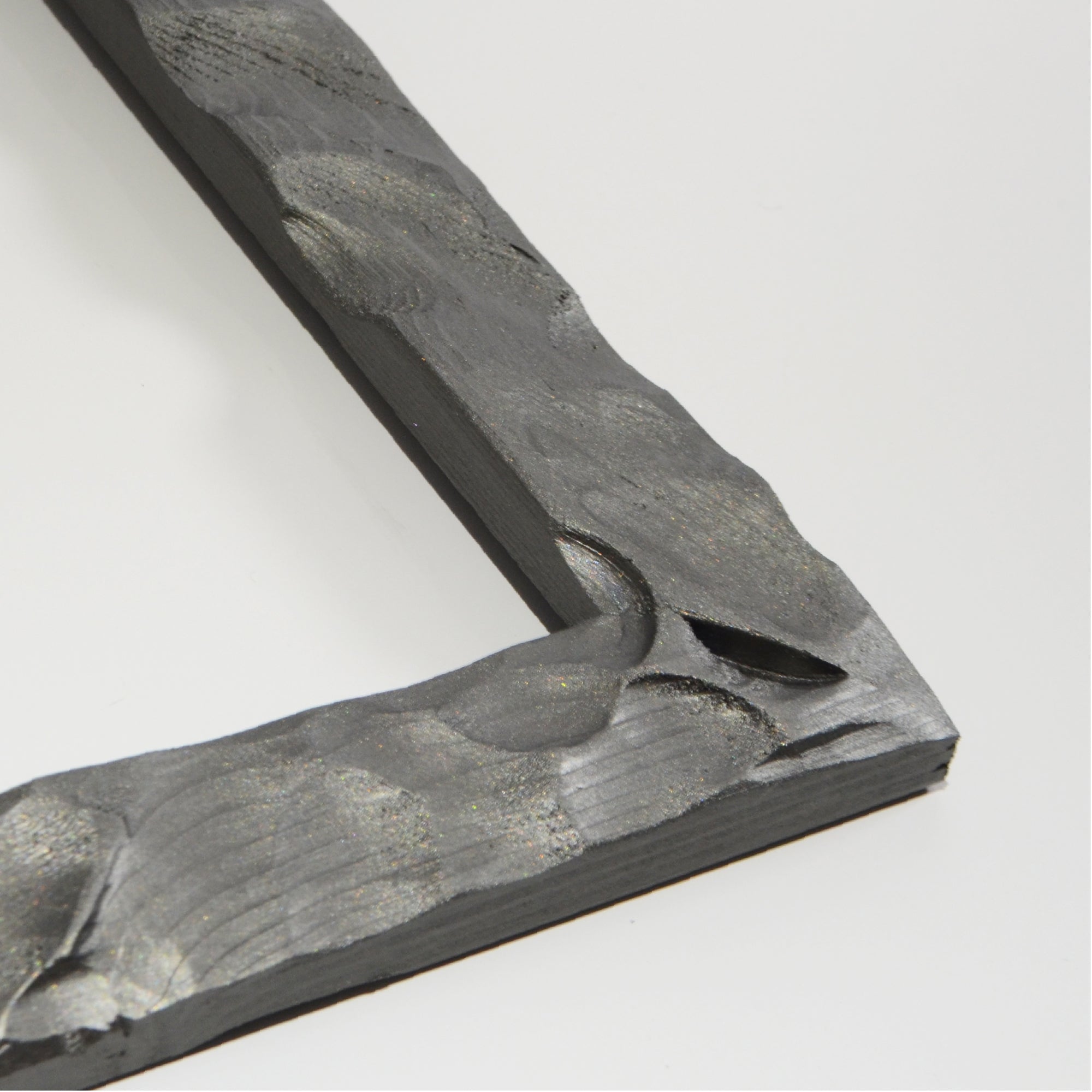 第3ワームホール：com / あぶく深森 /  abuku_ol_01 / W31cm × H25.5cm / ビカクシダの額